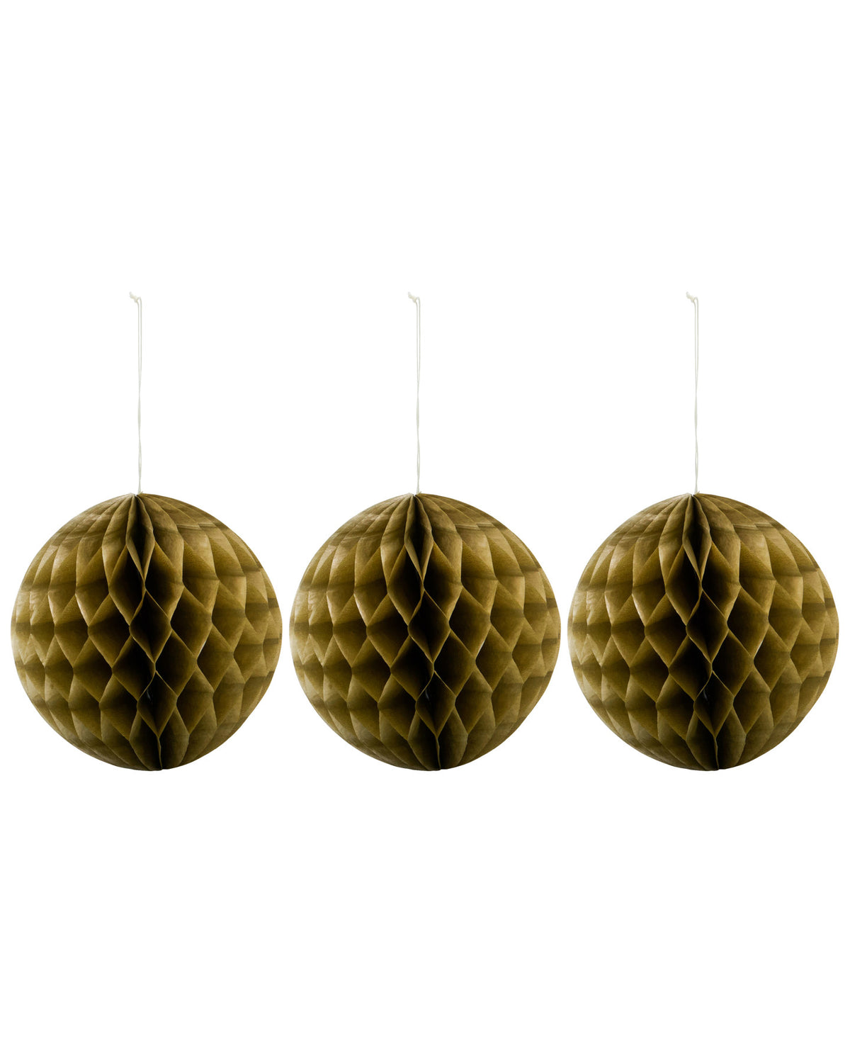 Ornamente, HDOrb, Gold in Gold präsentiert im Onlineshop von KAQTU Design AG. Weihnachtszubehör ist von House Doctor