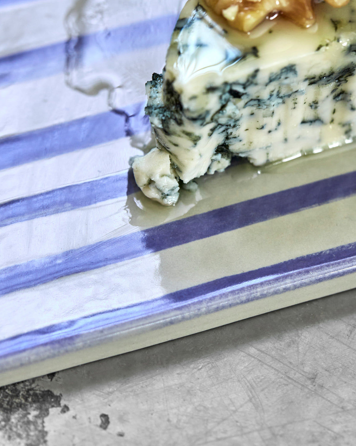 Servierbrett, HDDiva, Blau in Blau präsentiert im Onlineshop von KAQTU Design AG. Platte ist von House Doctor
