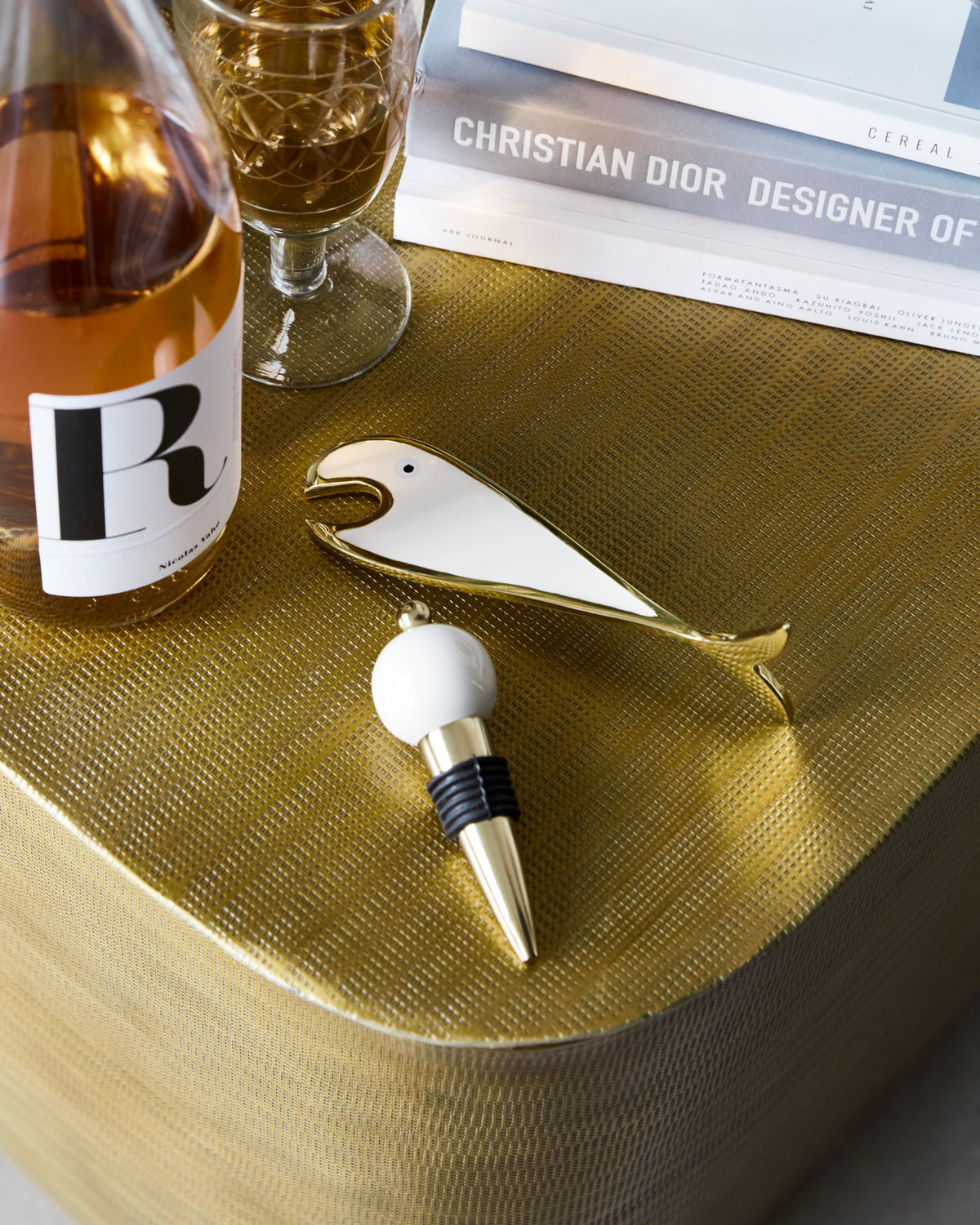Bar-Zubehör, HDOpen, Gold;Sand in Gold, Sand präsentiert im Onlineshop von KAQTU Design AG. Barzubehör ist von House Doctor