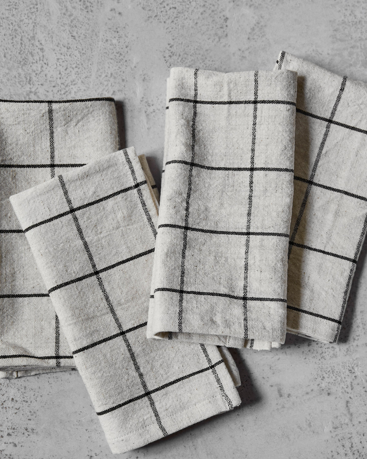 Servietten, HDJoin, Schwarz;Off-White in Schwarz, Off-White präsentiert im Onlineshop von KAQTU Design AG. Servietten ist von House Doctor
