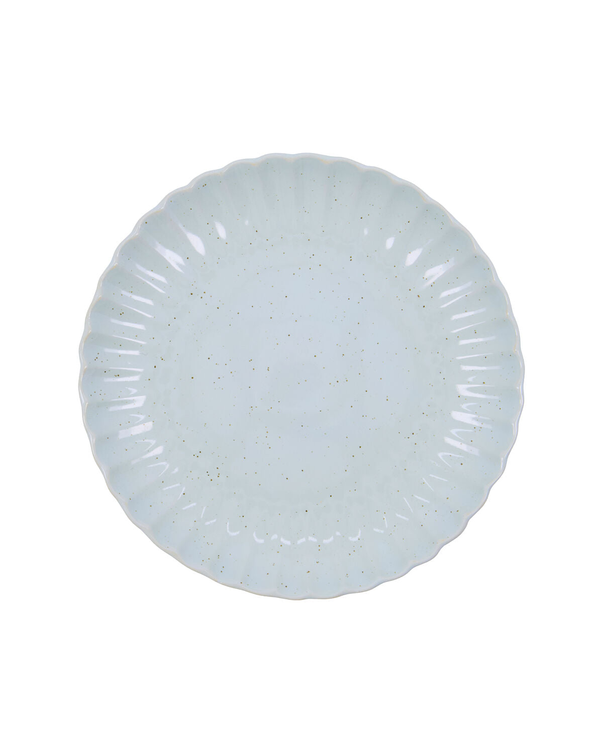 Teller, HDScallop, Hellblau in Hellblau präsentiert im Onlineshop von KAQTU Design AG. Teller ist von House Doctor