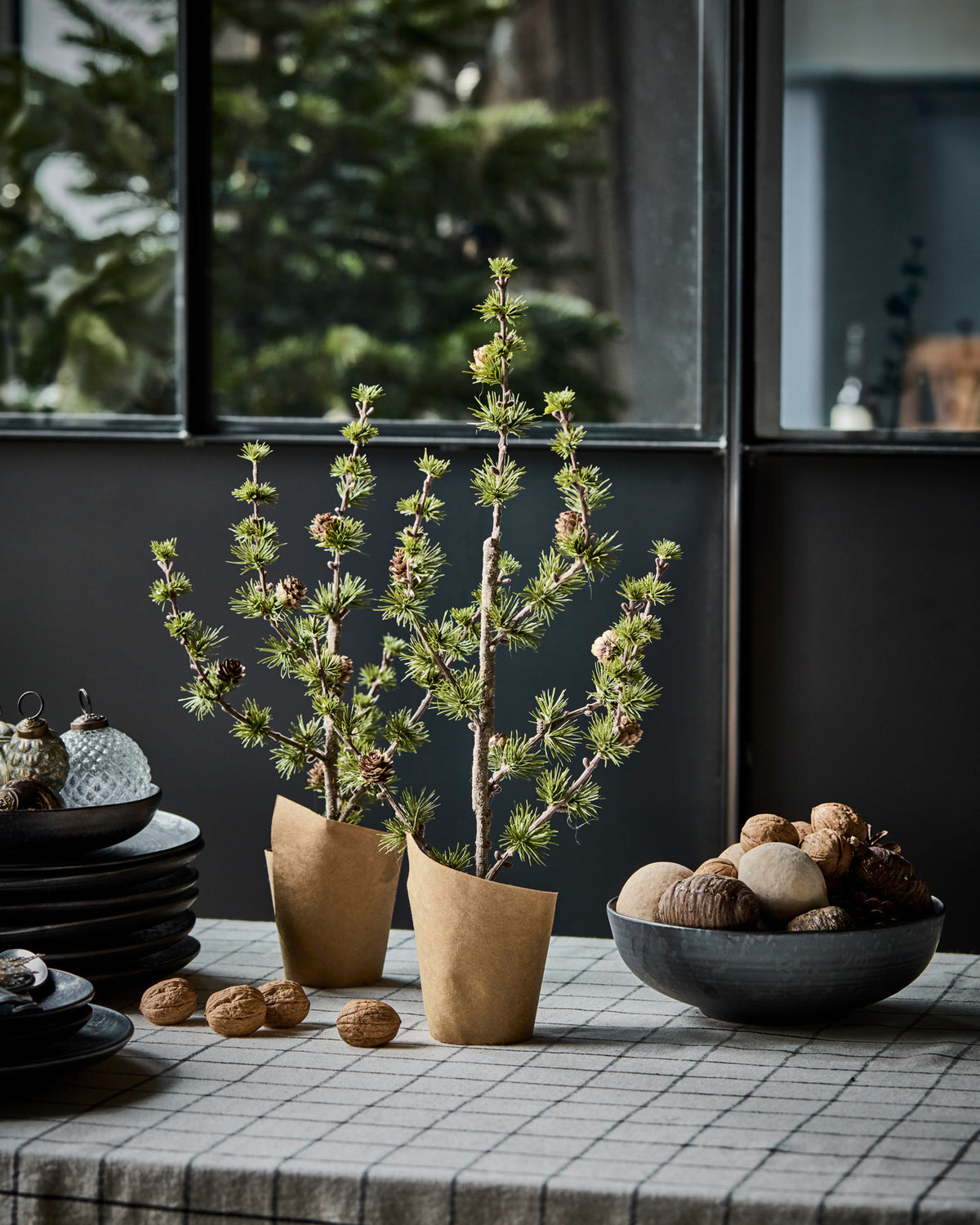Weihnachtsbaum, HDStay, Grün in Grün präsentiert im Onlineshop von KAQTU Design AG. Weihnachtszubehör ist von House Doctor