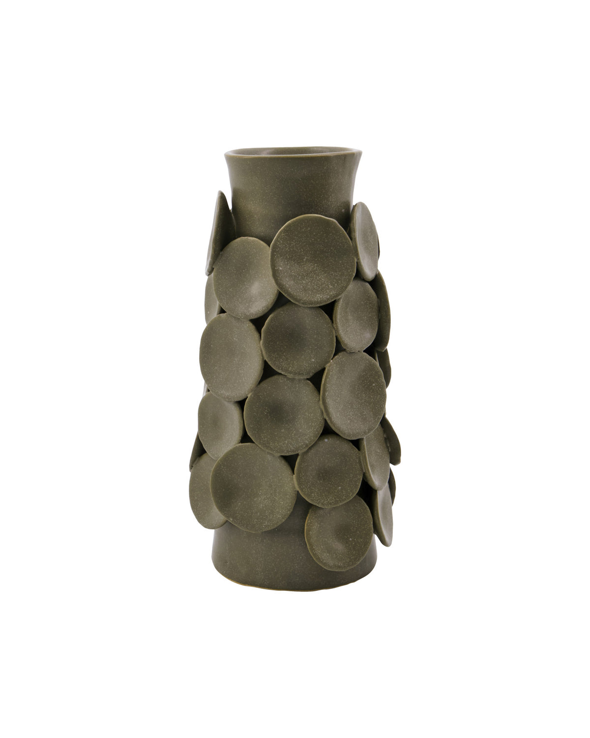 Vase, HDDot, Khaki in Khaki präsentiert im Onlineshop von KAQTU Design AG. Vase ist von House Doctor