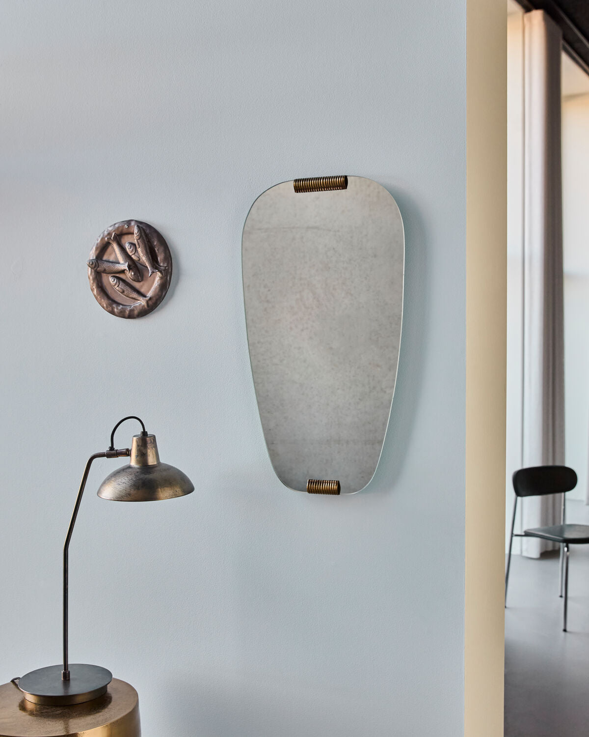 Spiegel, HDClips, Gold in Gold präsentiert im Onlineshop von KAQTU Design AG. Spiegel ist von House Doctor