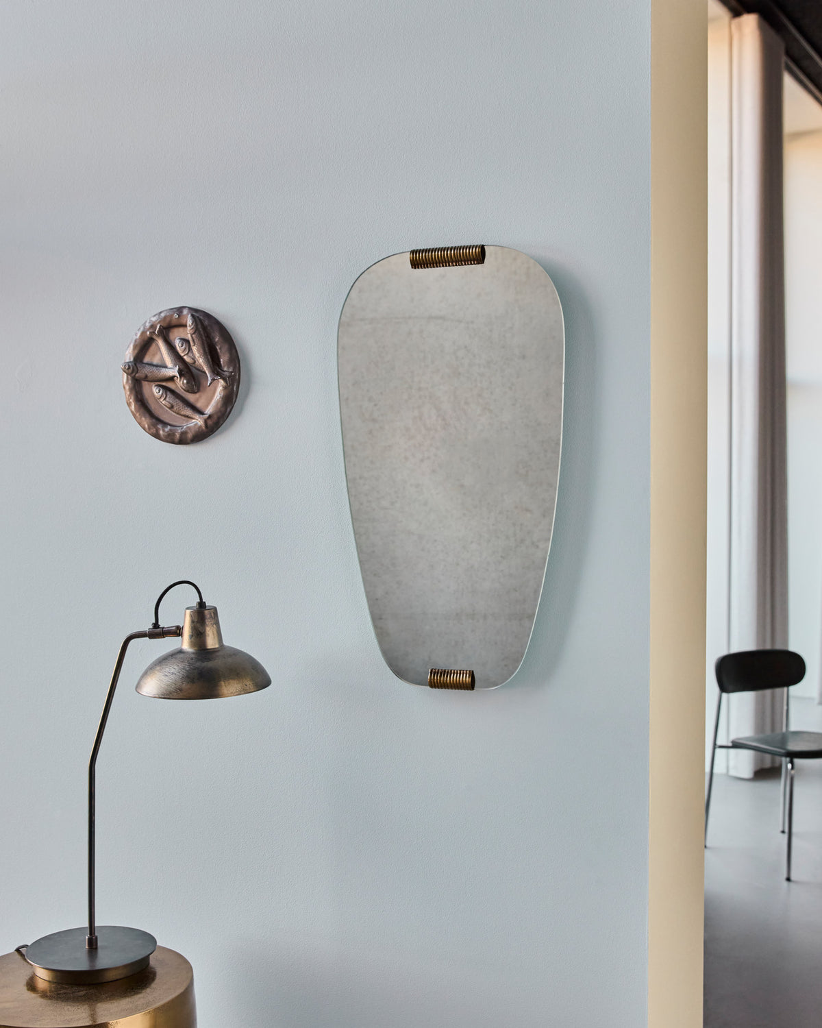 Spiegel, HDClips, Gold in Gold präsentiert im Onlineshop von KAQTU Design AG. Spiegel ist von House Doctor