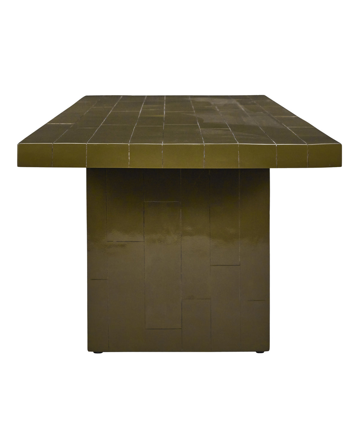 Esstisch, HDBrick, Grün in Grün präsentiert im Onlineshop von KAQTU Design AG. Esstisch ist von House Doctor