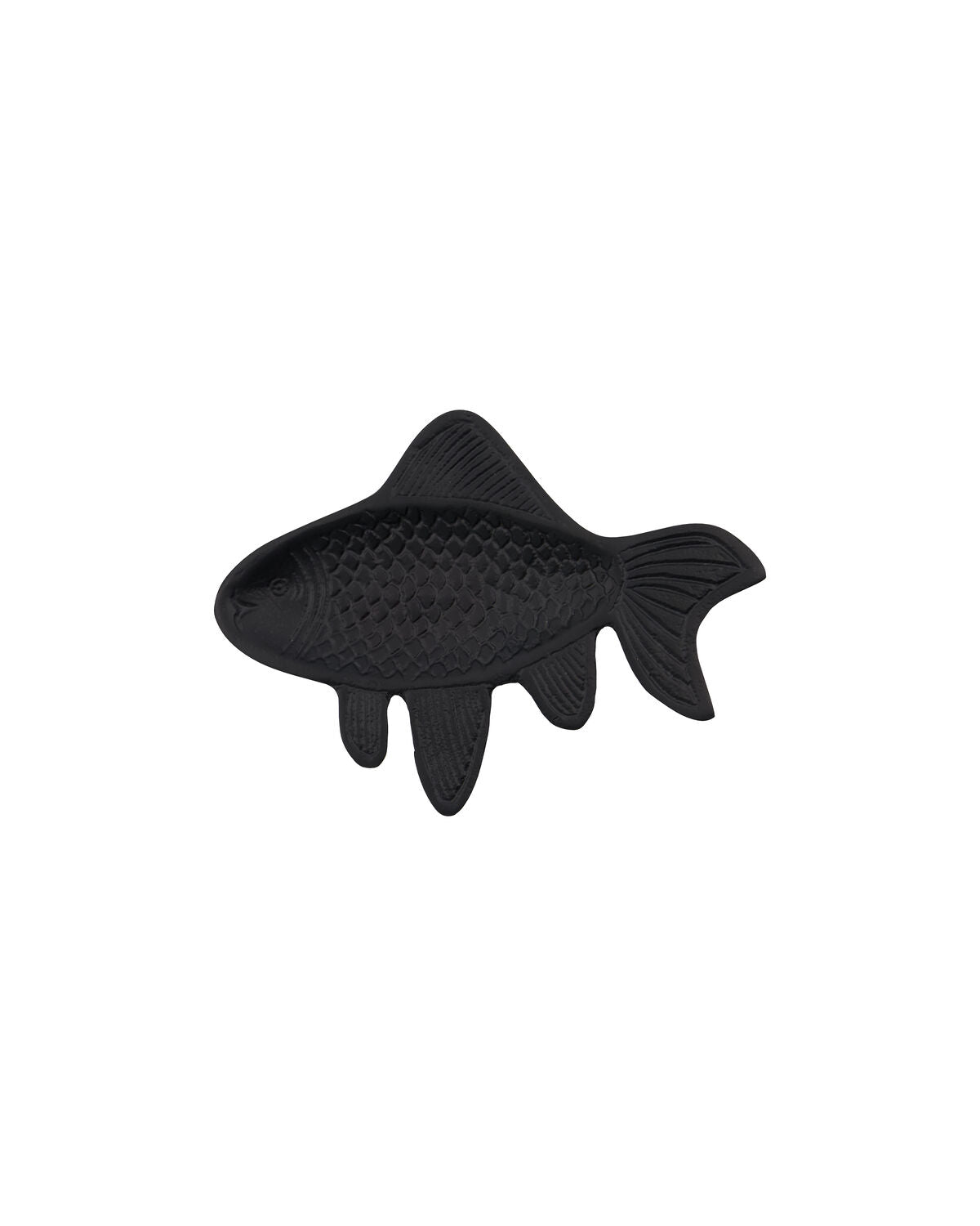 Wandobjekt, HDFish, Schwarz in Schwarz präsentiert im Onlineshop von KAQTU Design AG. Wand-Dekoration ist von House Doctor