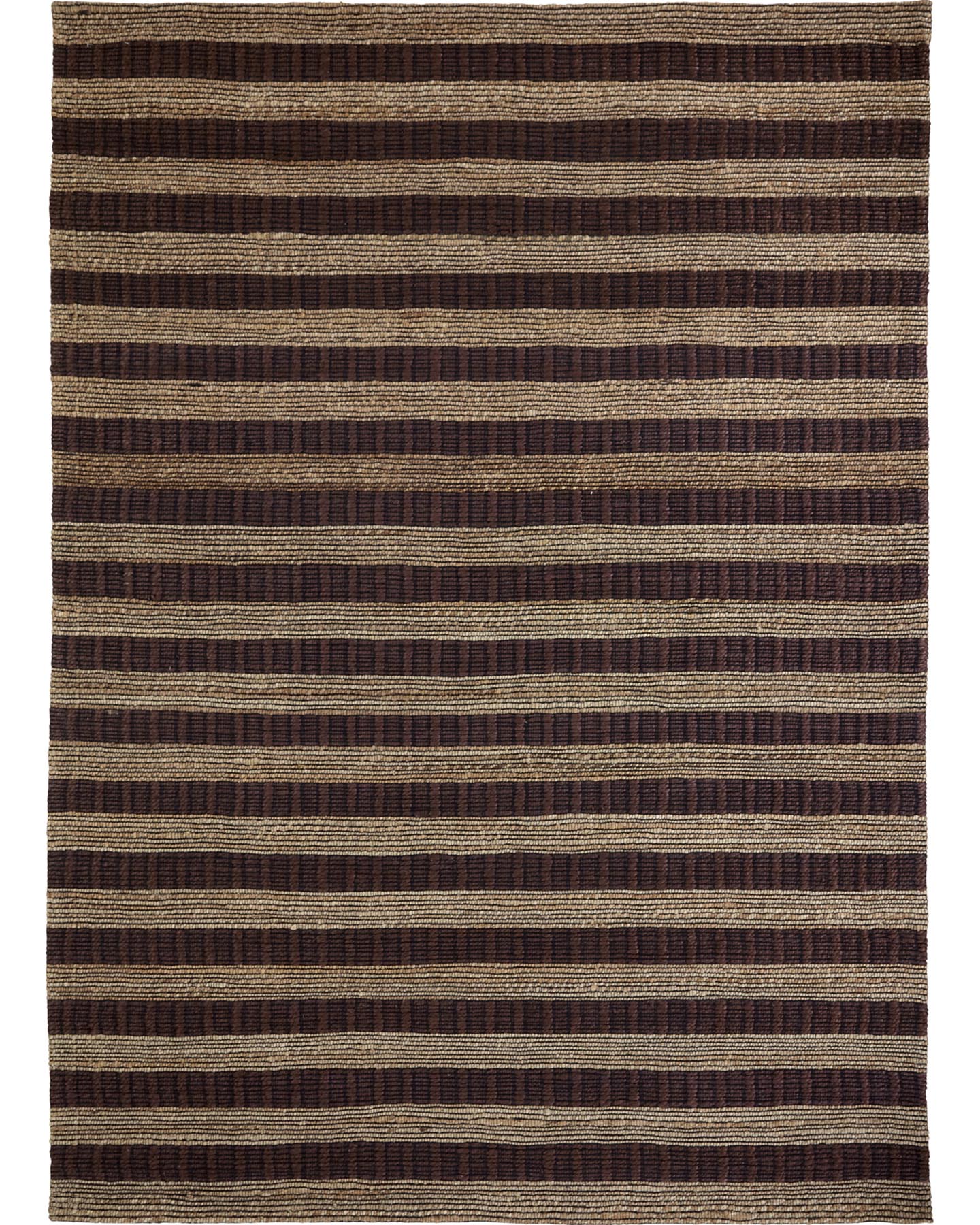 Entdecken Sie den HDBlock Teppich von House Doctor in Braun/Natur – ein handgefertigtes Designstück aus Jute, das jedem Raum Eleganz und Gemütlichkeit verleiht.