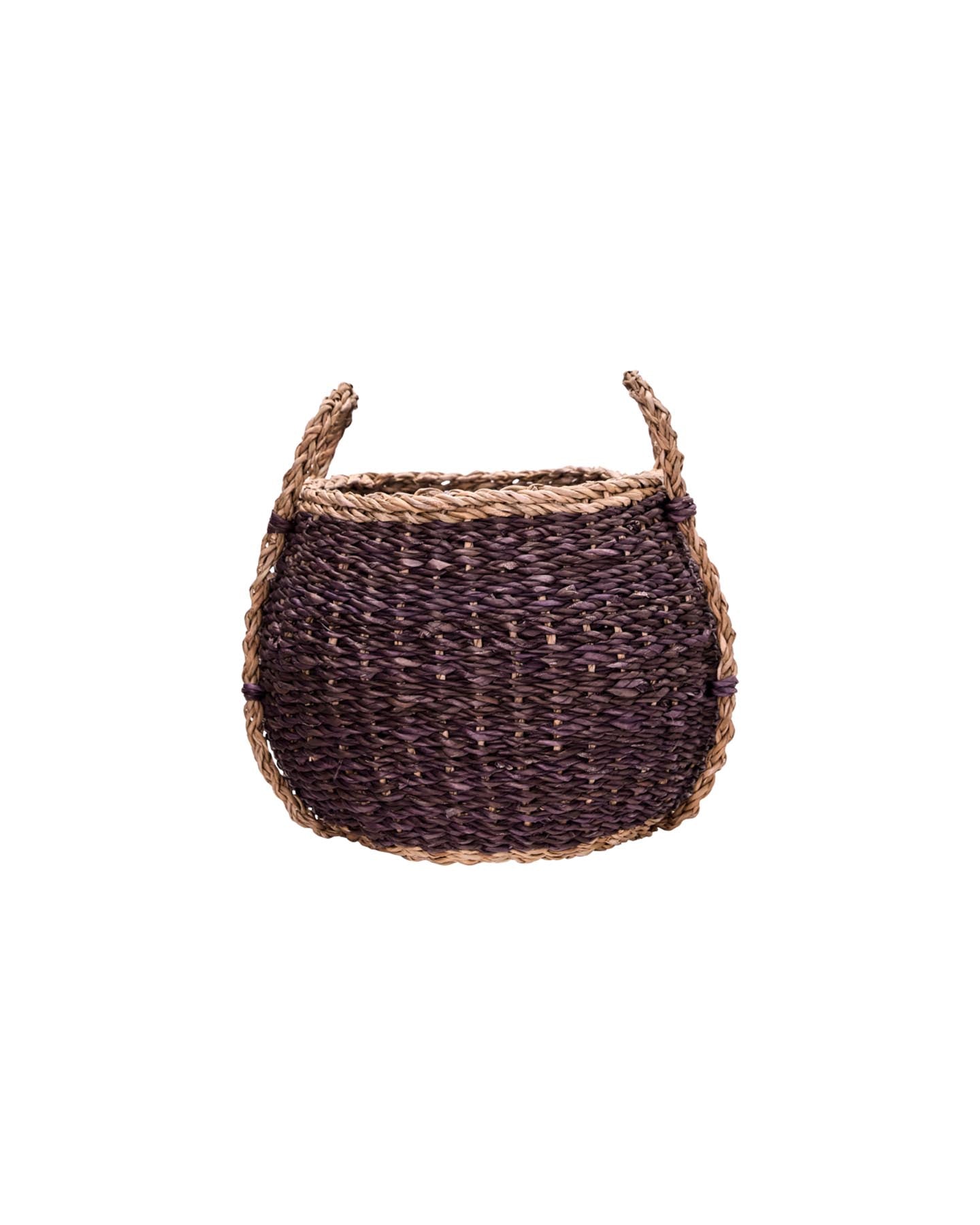 Gestalten Sie Ihr Zuhause mit den stilvollen HDRangi Aufbewahrungskörben in Pflaume von House Doctor. Handgefertigt aus robustem Seegras, bieten sie praktische Lösungen und einen natürlichen Charme.