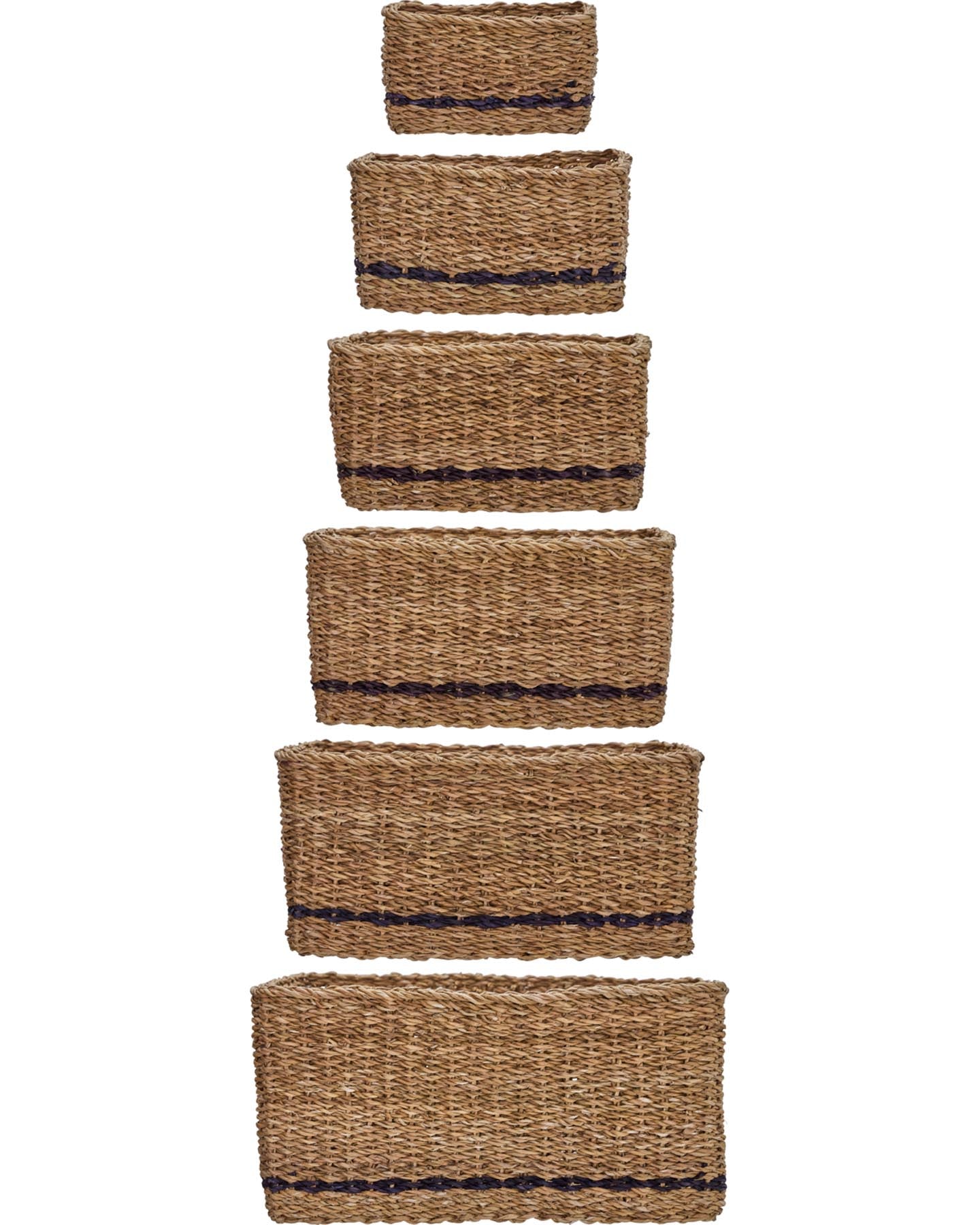 Aufbewahrungskorb, HDSquares, Natur in Natur präsentiert im Onlineshop von KAQTU Design AG. Aufbewahrungskorb ist von House Doctor