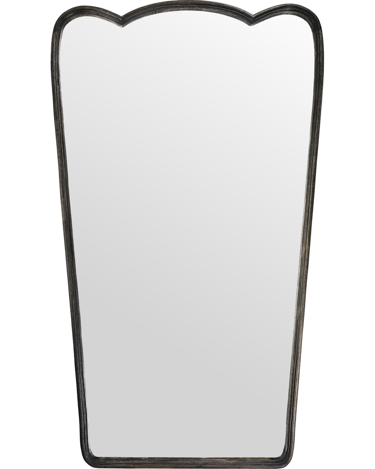 Stilvoller Spiegel HDJamp von House Doctor in elegantem Schwarz. Handgefertigter Mangoholzrahmen mit einzigartigem Design für Ihr Zuhause.