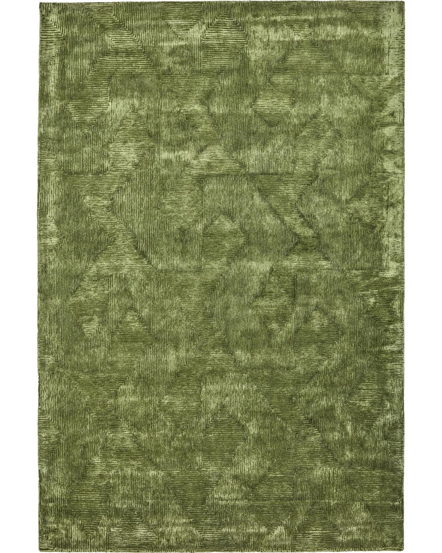 Setzen Sie mit dem eleganten HDShine Teppich in Grün von House Doctor stilvolle Akzente in Ihrem Zuhause. Handgewebt für höchsten Komfort!