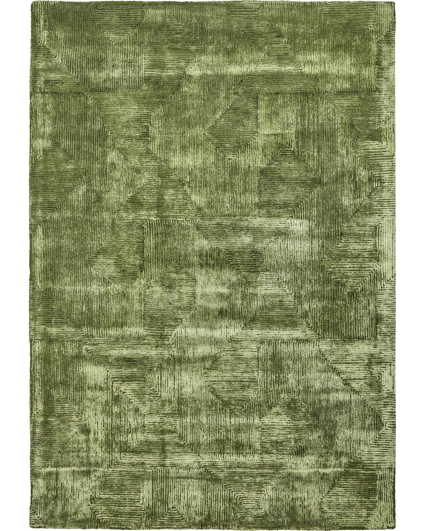 Verleihen Sie Ihrem Raum mit dem handgewebten HDShine Teppich in Grün von House Doctor einen Hauch von Luxus und Eleganz. Ideal für jeden Einrichtungsstil!