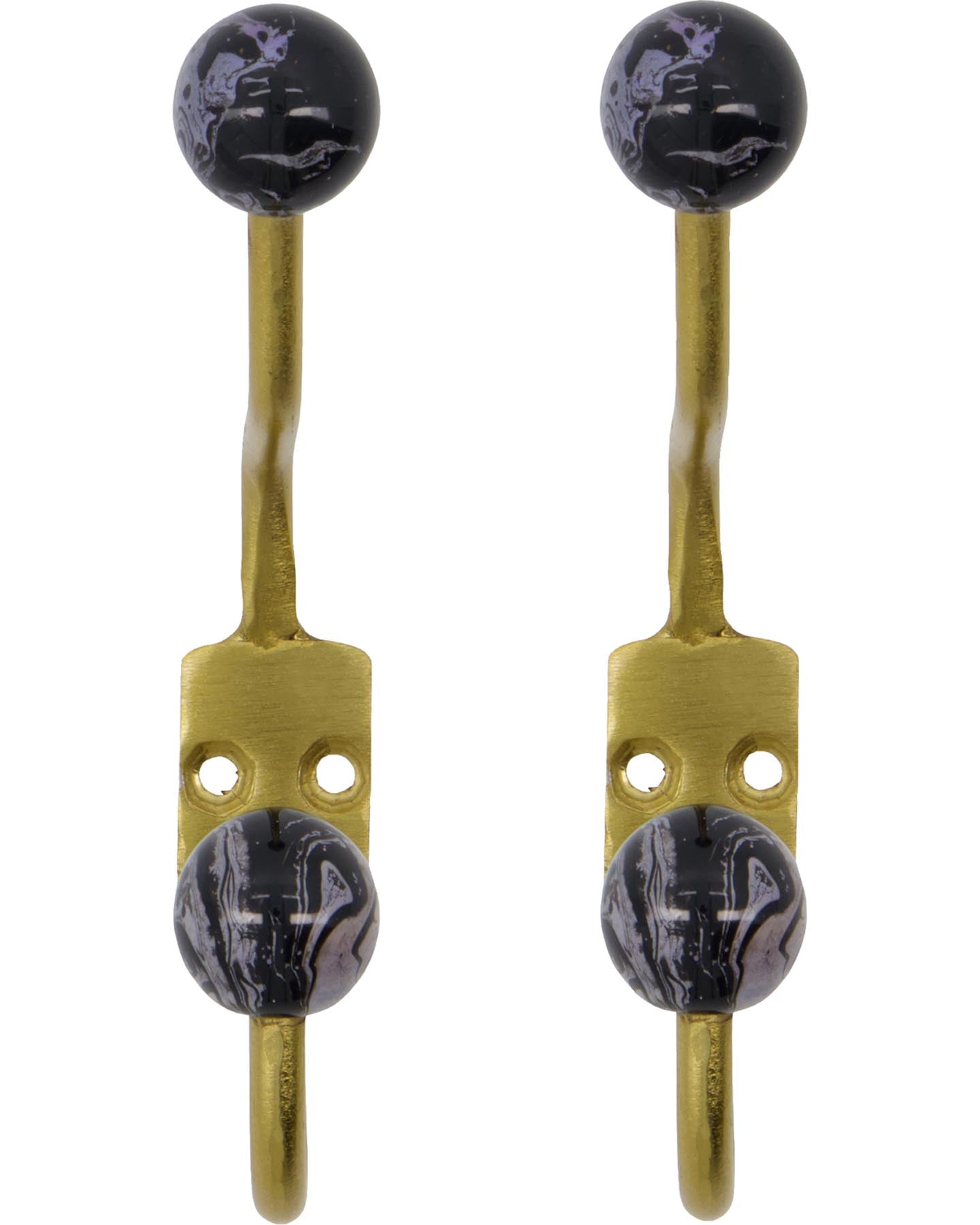 Haken, HDBall, Schwarz;Weiss in Schwarz, Weiss präsentiert im Onlineshop von KAQTU Design AG. Kleiderhaken ist von House Doctor