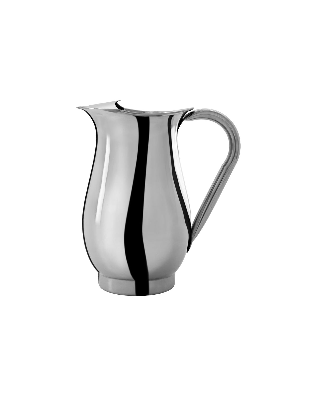 Kanne, HDJug, Silber-Finish in Silberfarben präsentiert im Onlineshop von KAQTU Design AG. Karaffe ist von House Doctor