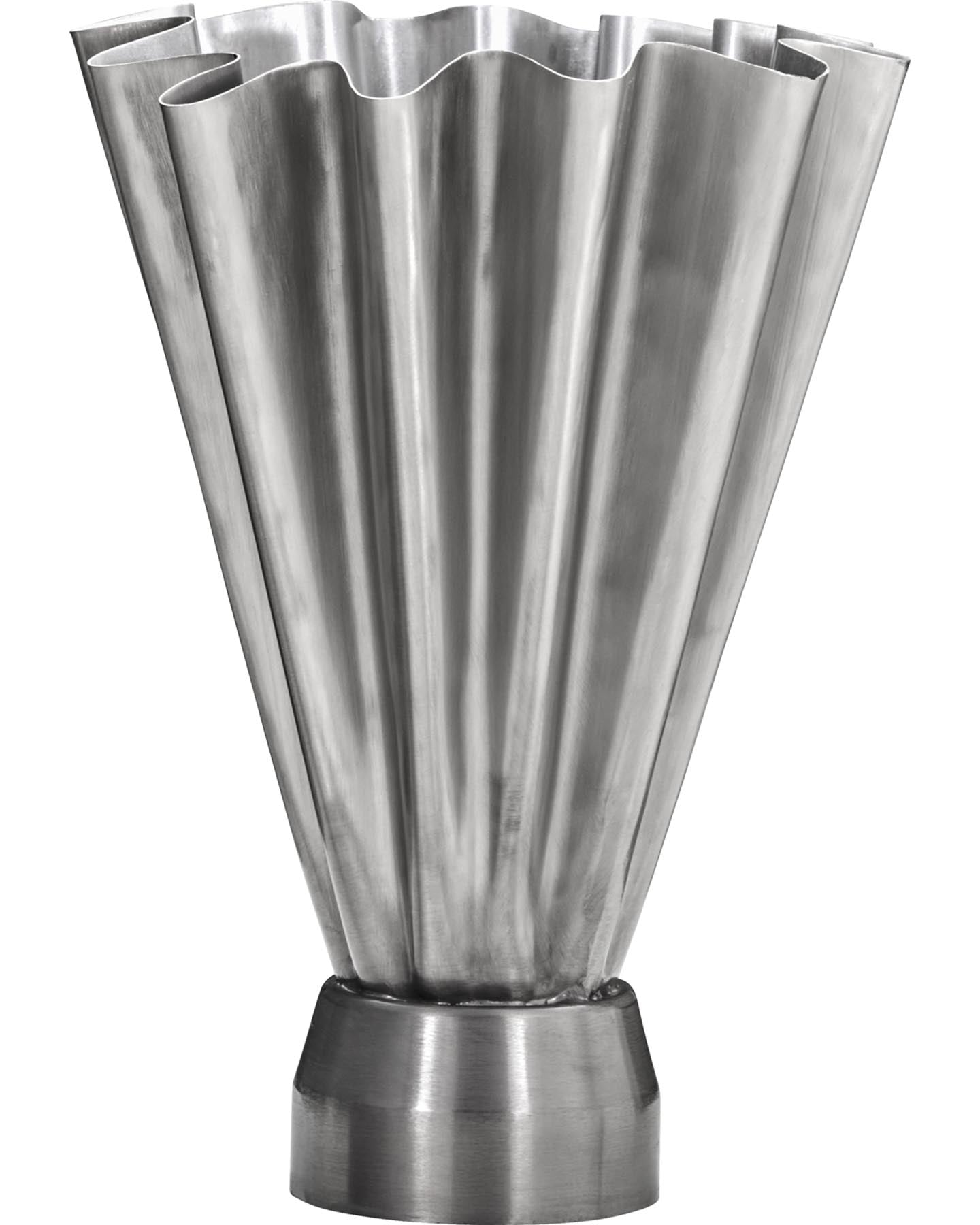 Vase, HDFlood, Gebürstetes Silber-Finish in Gebürstetes Silber-Finish präsentiert im Onlineshop von KAQTU Design AG. Vase ist von House Doctor