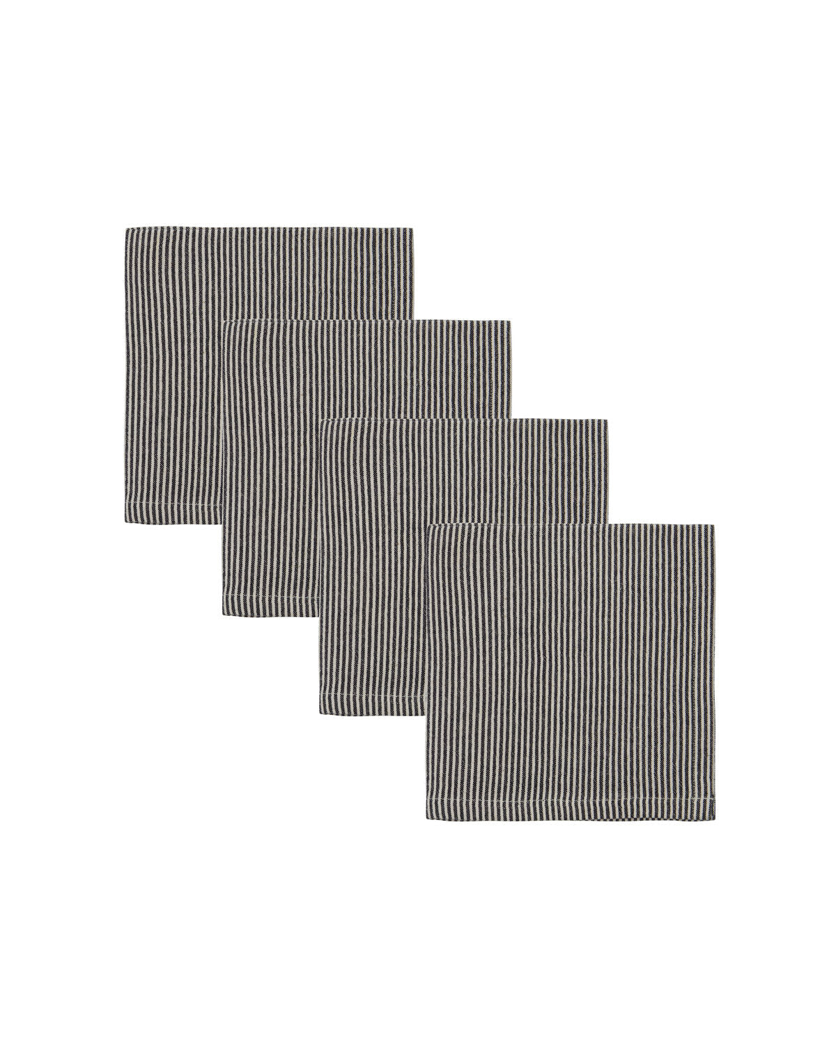 Servietten, HDBlock, Sand, Schwarz in Sand präsentiert im Onlineshop von KAQTU Design AG. Servietten ist von House Doctor
