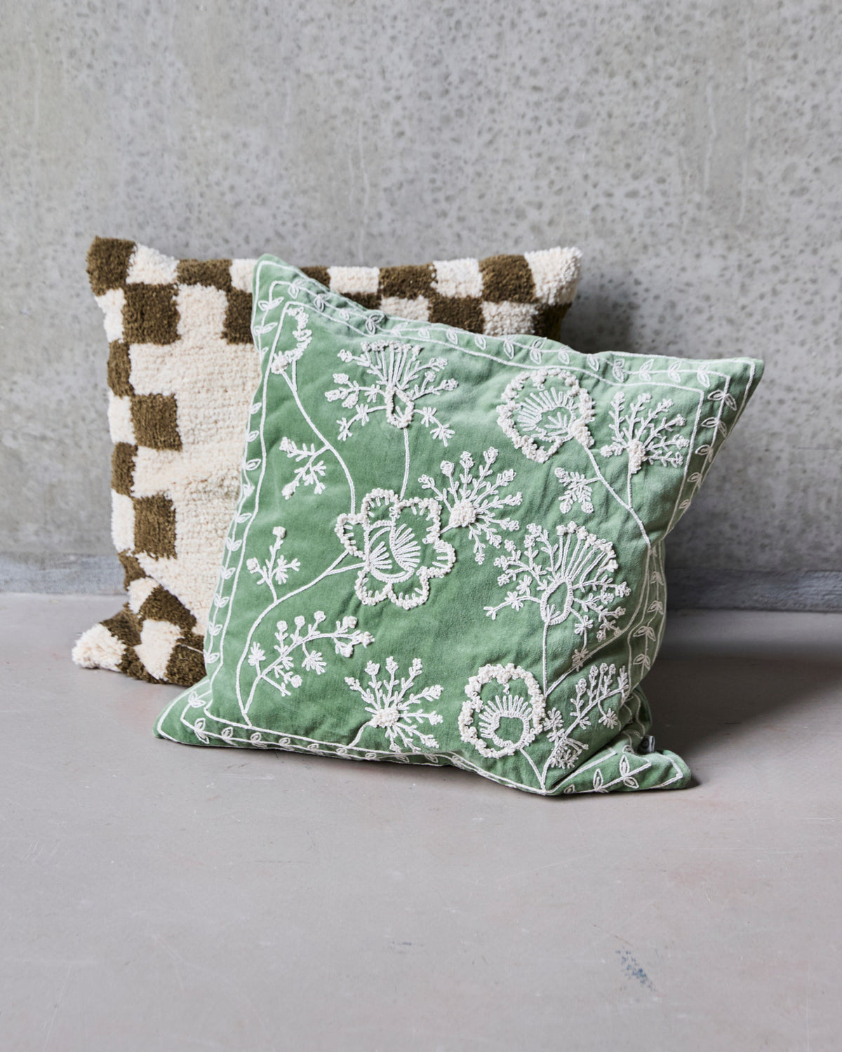 Kissenbezug, HDMano, Minzgrün, Off-White in Mint green präsentiert im Onlineshop von KAQTU Design AG. Kissenbezug ist von House Doctor