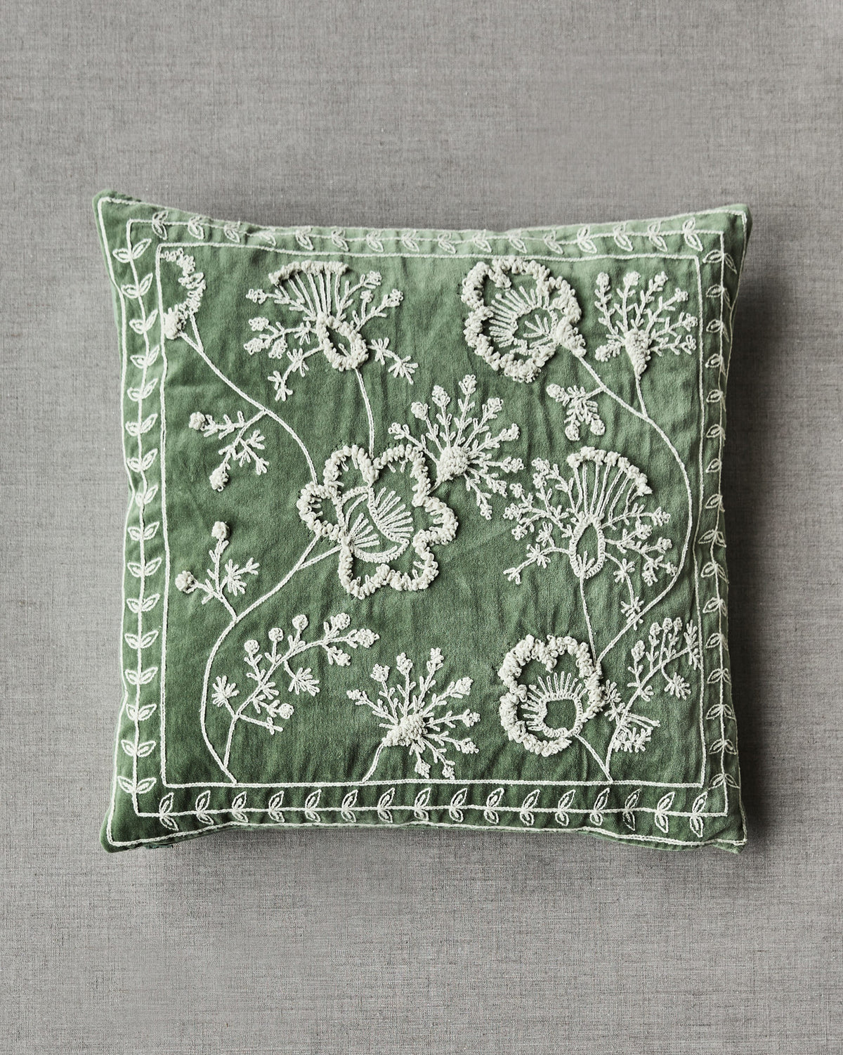 Kissenbezug, HDMano, Minzgrün, Off-White in Mint green präsentiert im Onlineshop von KAQTU Design AG. Kissenbezug ist von House Doctor