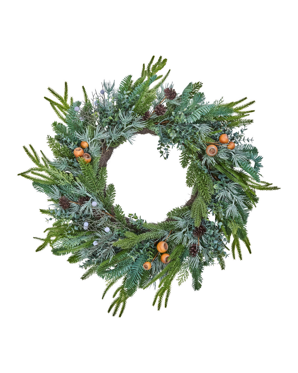 Kranz, HDDeco, Grün in Green präsentiert im Onlineshop von KAQTU Design AG. Weihnachtszubehör ist von House Doctor