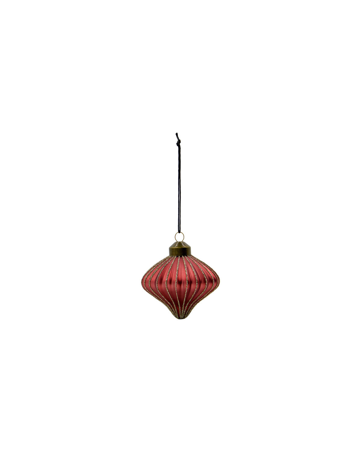 Eleganter Weihnachtsschmuck in sanftem Staubrot von House Doctor, ideal für festliche Arrangements und stilvolle Dekorationen.