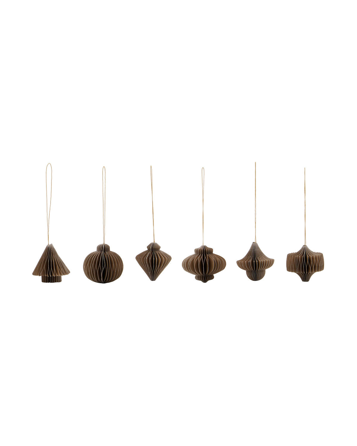 Weihnachtsschmuck, HDComb, Hellbraun in Light brown präsentiert im Onlineshop von KAQTU Design AG. Weihnachtszubehör ist von House Doctor