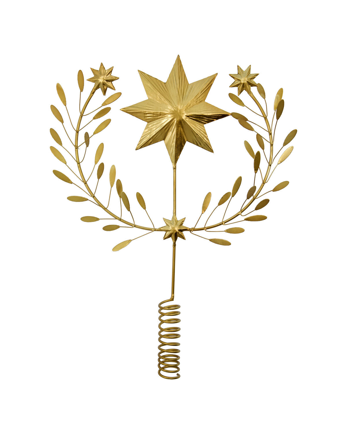 Weihnachtsbaumstern, HDClip, Gold in Golden präsentiert im Onlineshop von KAQTU Design AG. Weihnachtszubehör ist von House Doctor