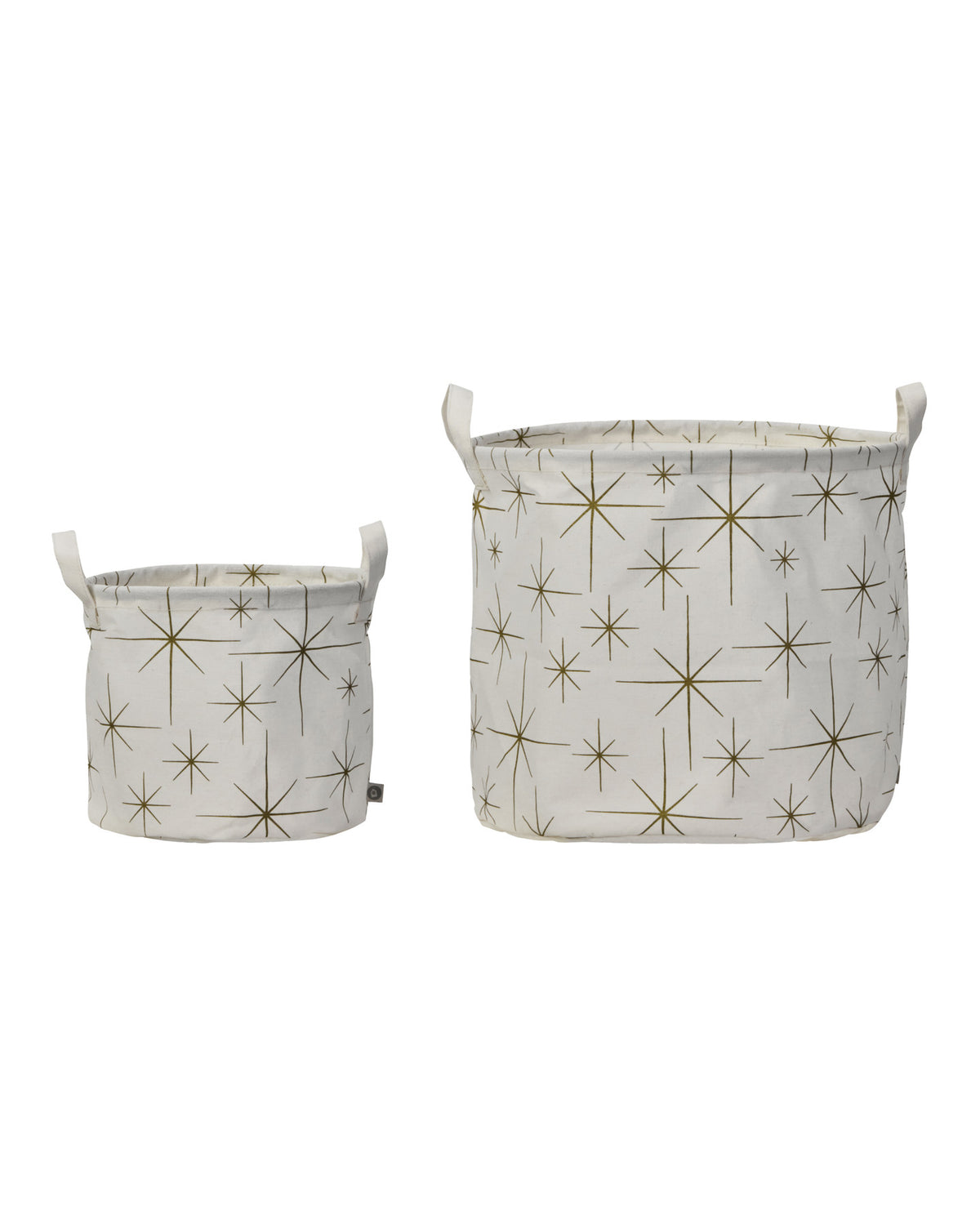 Aufbewahrung, HDStars, Off-White, Gold in Off-white präsentiert im Onlineshop von KAQTU Design AG. Aufbewahrungskorb ist von House Doctor