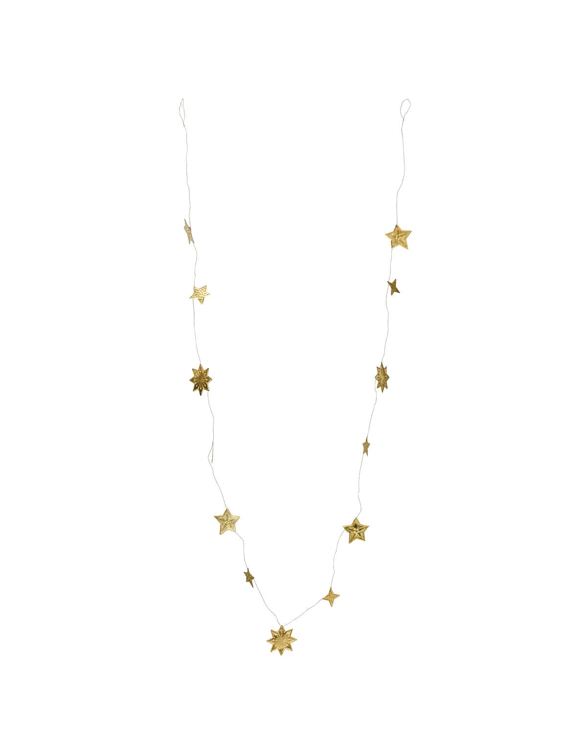 Girlande, HDStars, Antikes Messing in Antique brass präsentiert im Onlineshop von KAQTU Design AG. Weihnachtszubehör ist von House Doctor