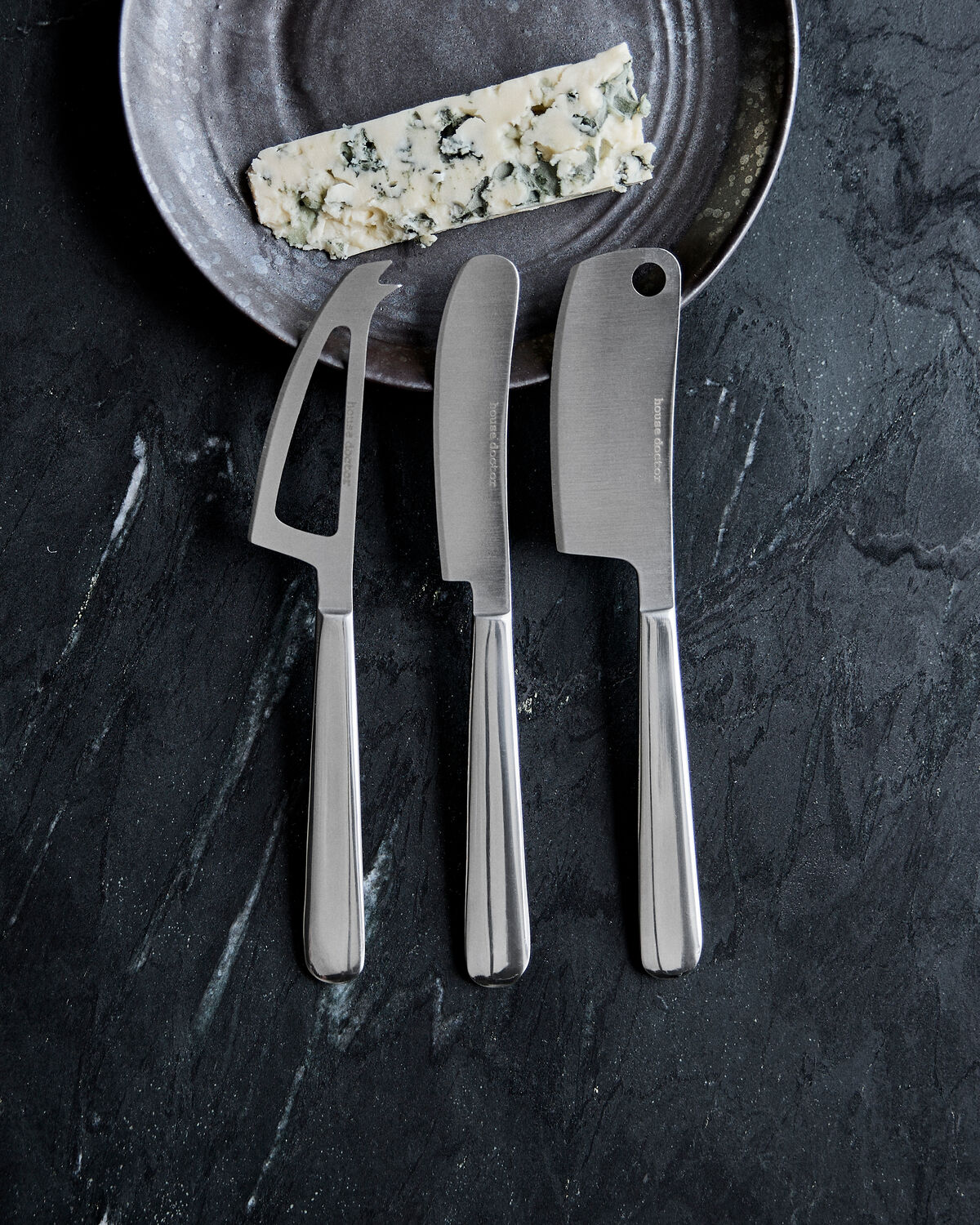 Käsemesser, HDCheese, Silber in Silver präsentiert im Onlineshop von KAQTU Design AG. Besteckset ist von House Doctor