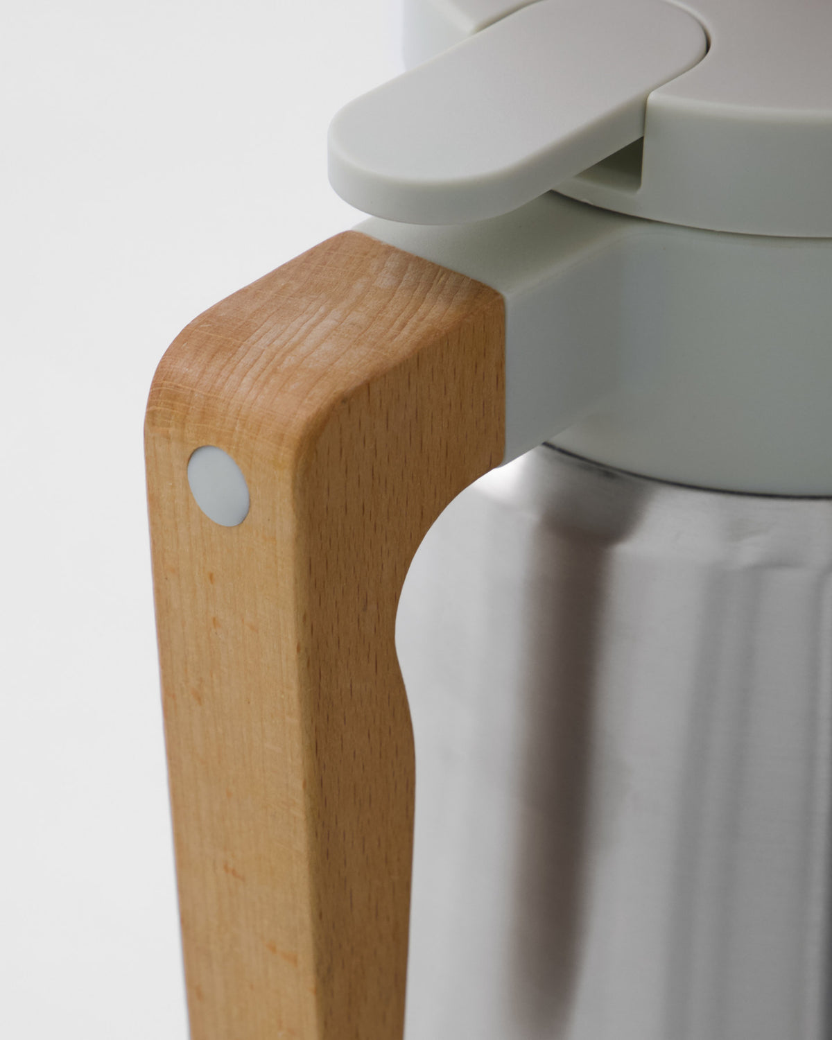 Thermoskanne, HDCole, Silber, Off-White in Silver präsentiert im Onlineshop von KAQTU Design AG. Krug ist von House Doctor