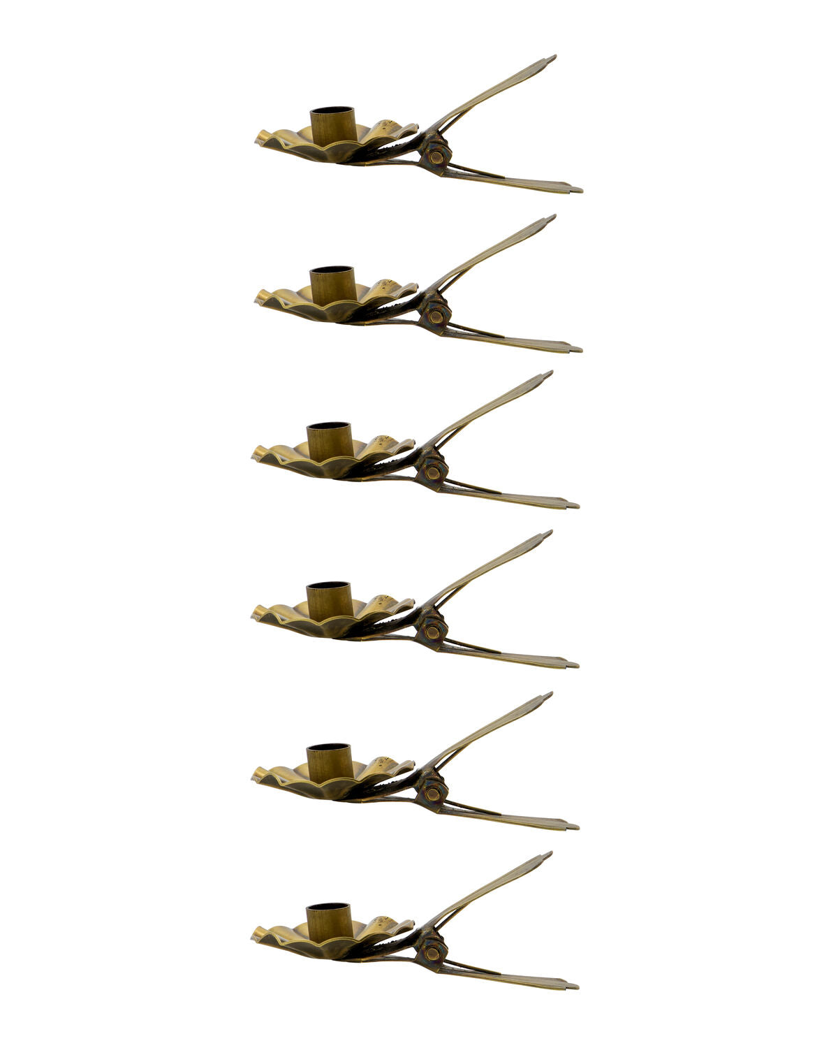 Kerzenständer, HDHalla, Messing-finish in Brass finish präsentiert im Onlineshop von KAQTU Design AG. Aufbewahrungskorb ist von House Doctor
