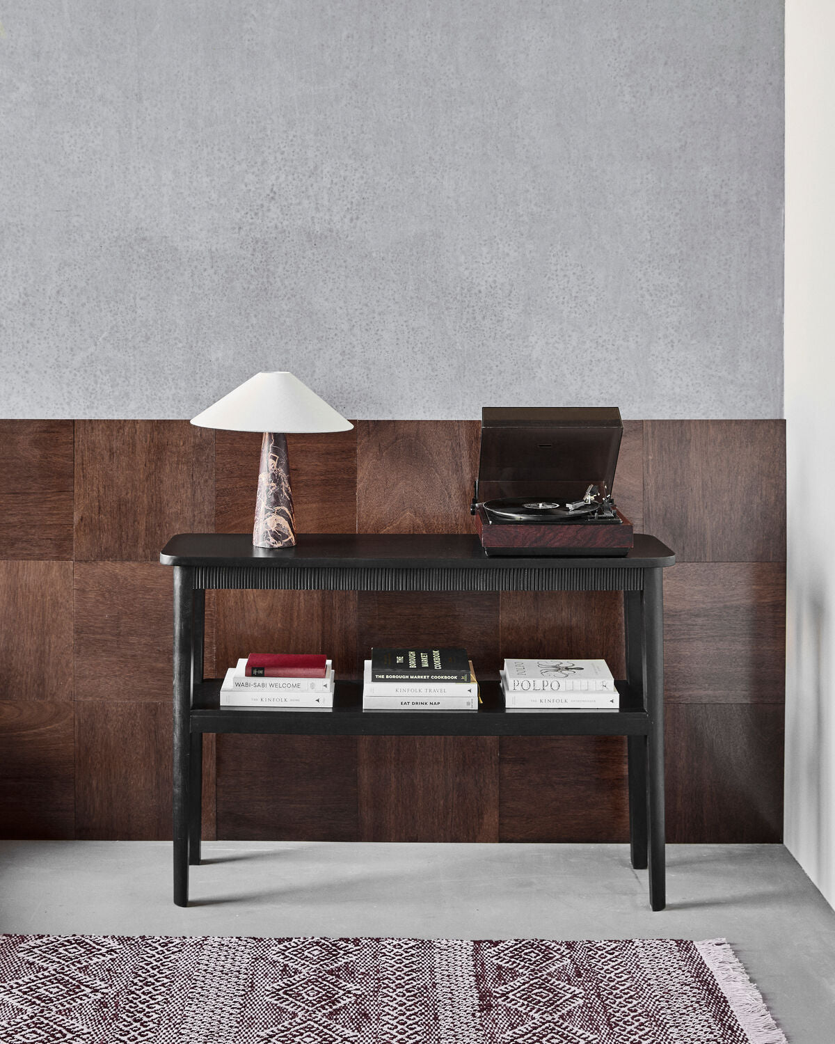 Konsolentisch, HDBalance, Schwarz in Black präsentiert im Onlineshop von KAQTU Design AG. Beistelltisch ist von House Doctor