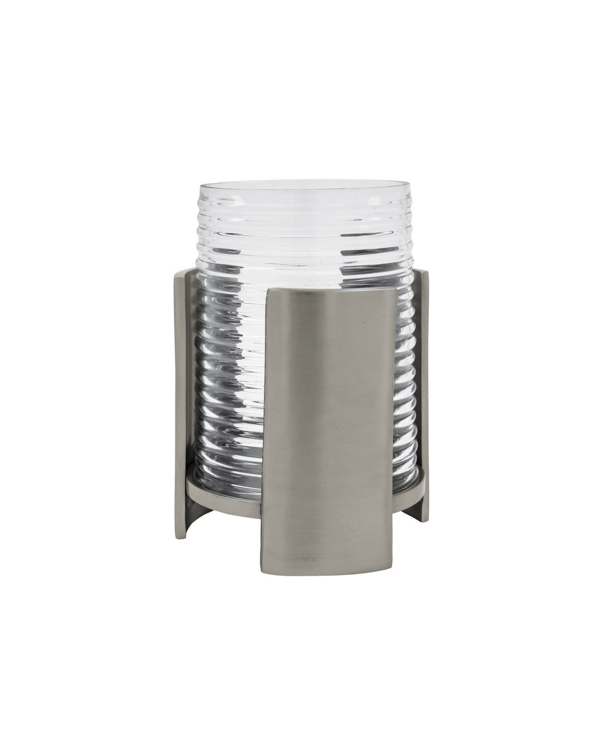 Teelichthalter, HDIndie, Silber-Finish in Silberfarben präsentiert im Onlineshop von KAQTU Design AG. Teelichthalter ist von House Doctor