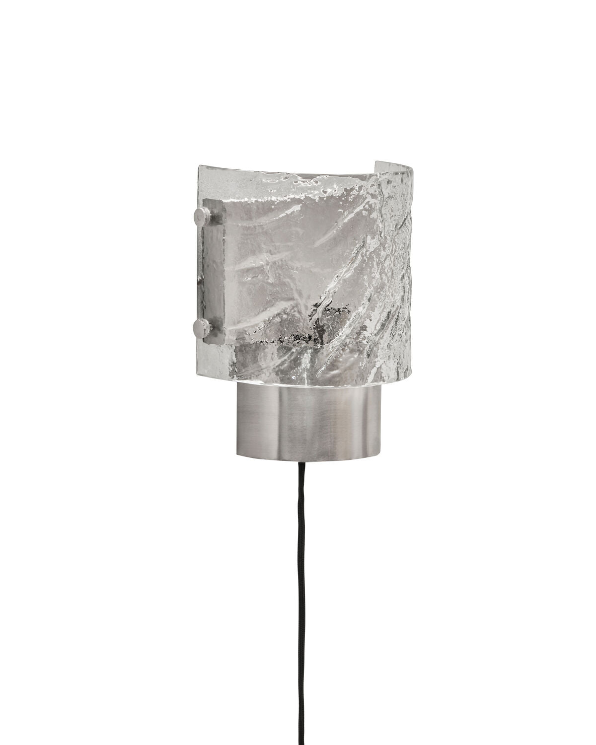 Wandleuchte, HDType, Gebürstetes Silber in Brushed silver präsentiert im Onlineshop von KAQTU Design AG. Wandleuchte ist von House Doctor