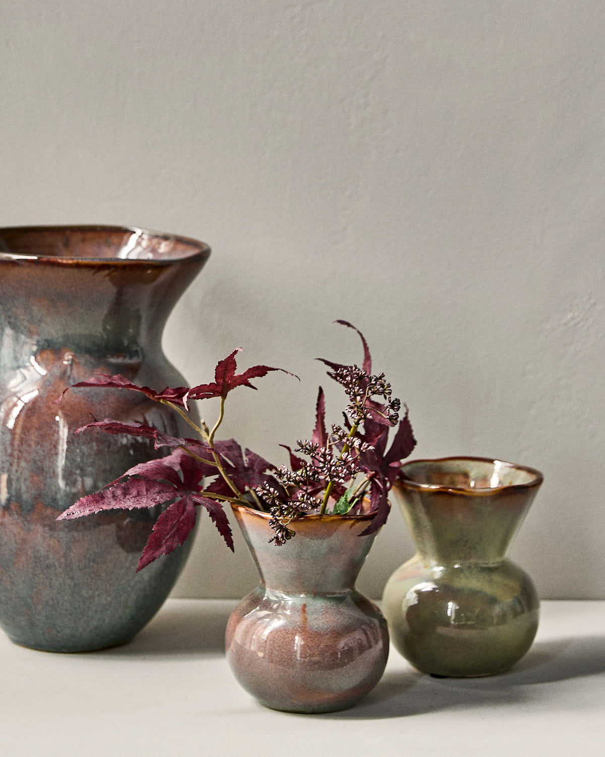 Vase, HDCorp, Seegrün in Meergrün präsentiert im Onlineshop von KAQTU Design AG. Vase ist von House Doctor