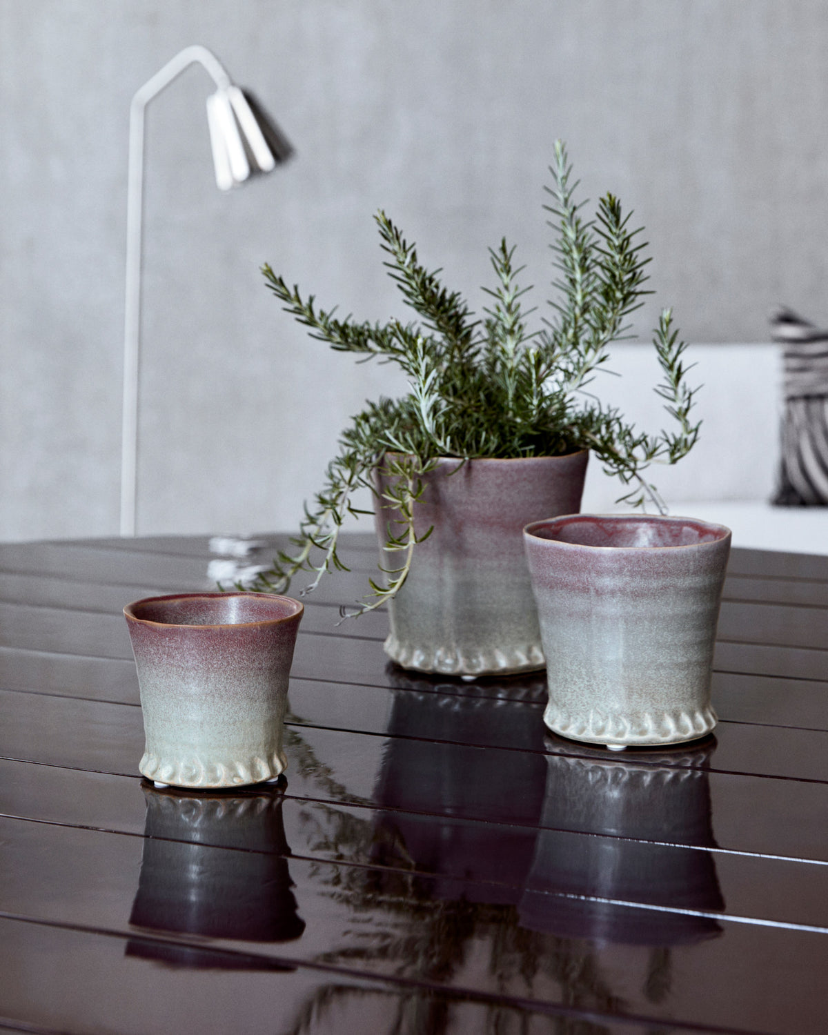 Blumentopf, HDVille, Purpurner Regen in Purple rain präsentiert im Onlineshop von KAQTU Design AG. Blumentopf ist von House Doctor