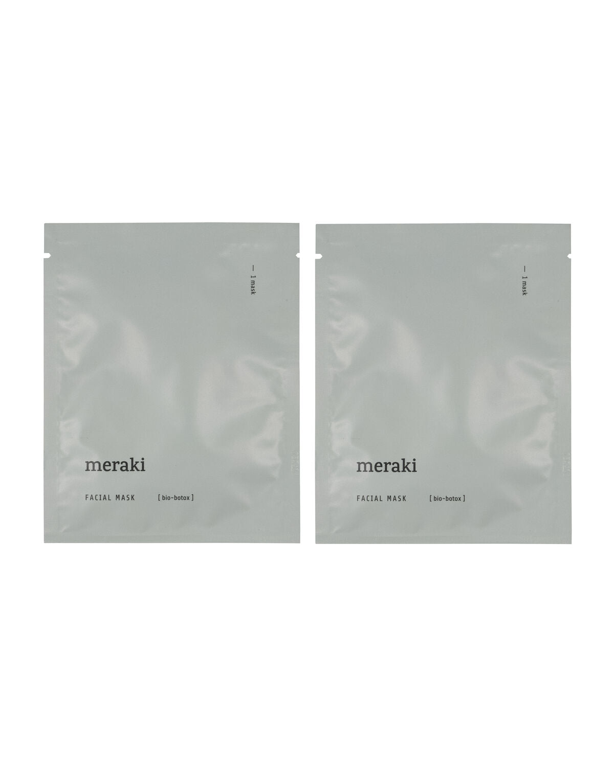 Face mask, Bio-Botox, 22|22 ml|ml in Grey präsentiert im Onlineshop von KAQTU Design AG. Pflege ist von Meraki