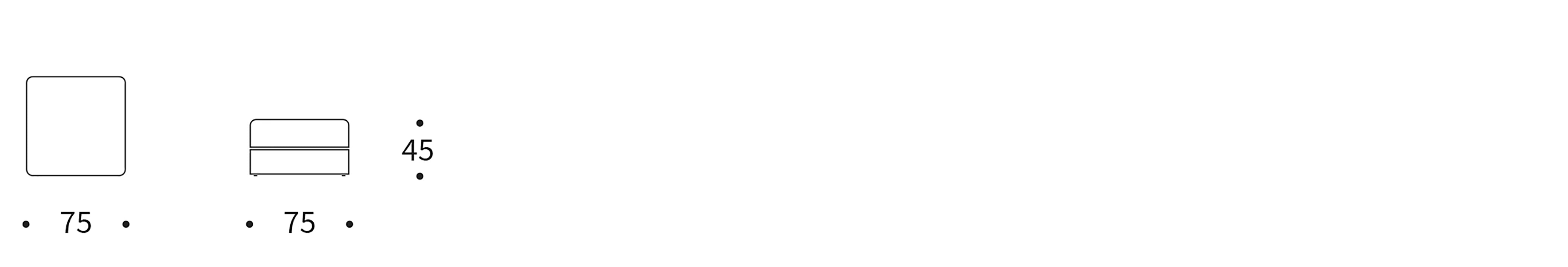 Erleben Sie die Cornila Ottomane von Innovation Living: Elegante, multifunktionale Sitzgelegenheit mit praktischem Stauraum für ein aufgeräumtes Zuhause.