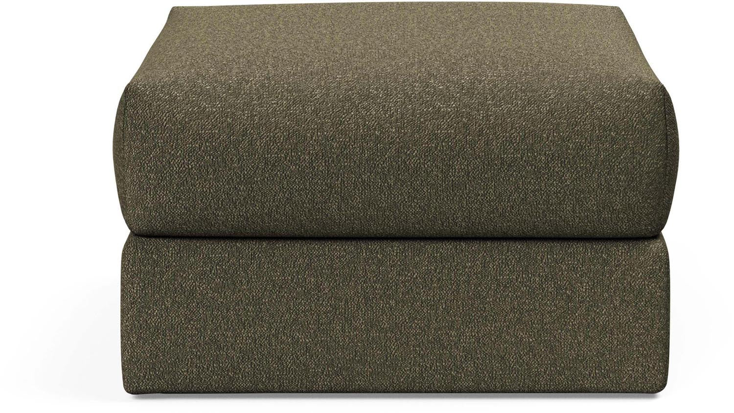 Erleben Sie die Cornila Puff von Innovation Living – ein elegantes Möbelstück, das Komfort und praktischen Stauraum vereint.