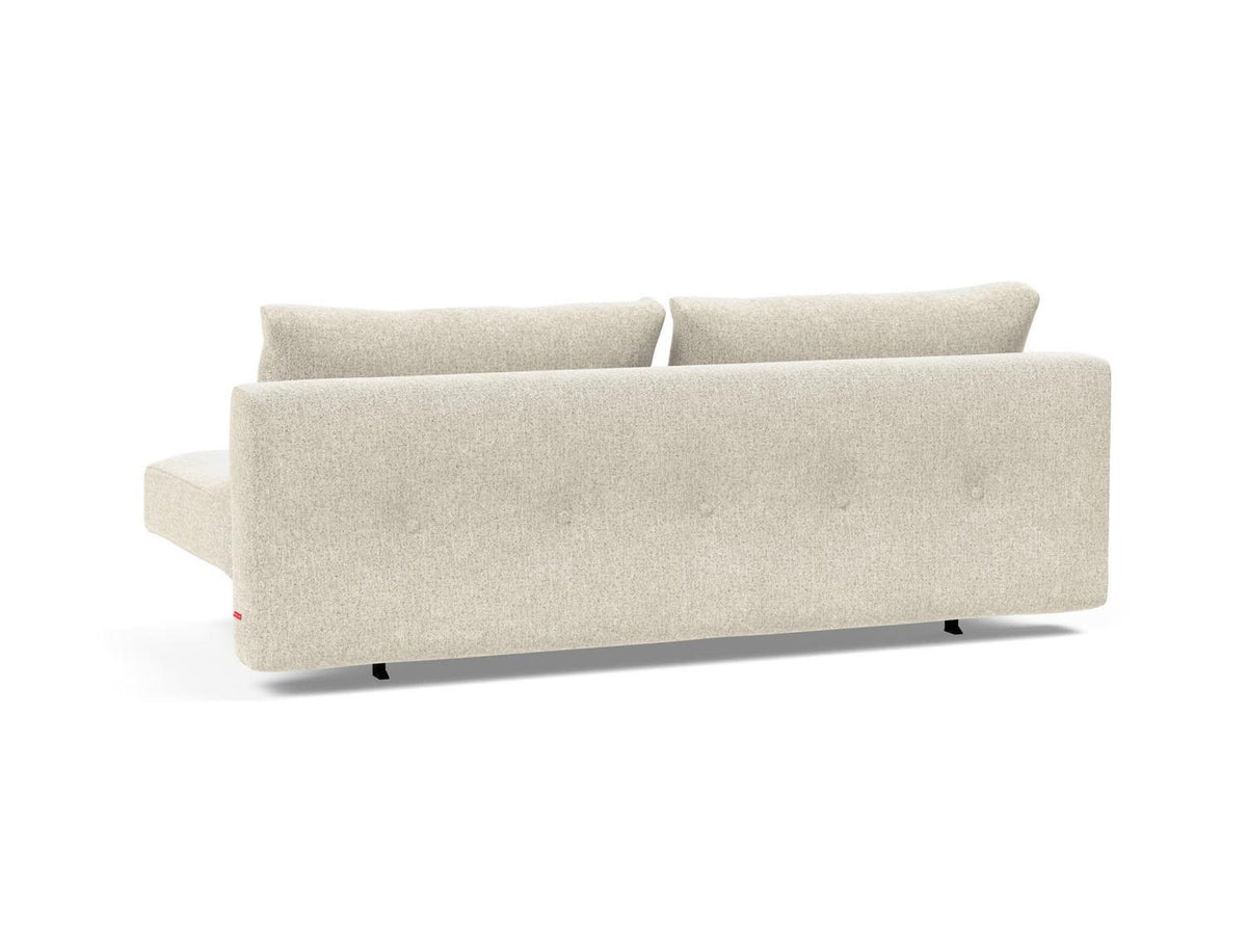 Recast Schlafsofa 140 Dunkel Styletto in 357 Taura Off White präsentiert im Onlineshop von KAQTU Design AG. Bettsofa ist von Innovation Living