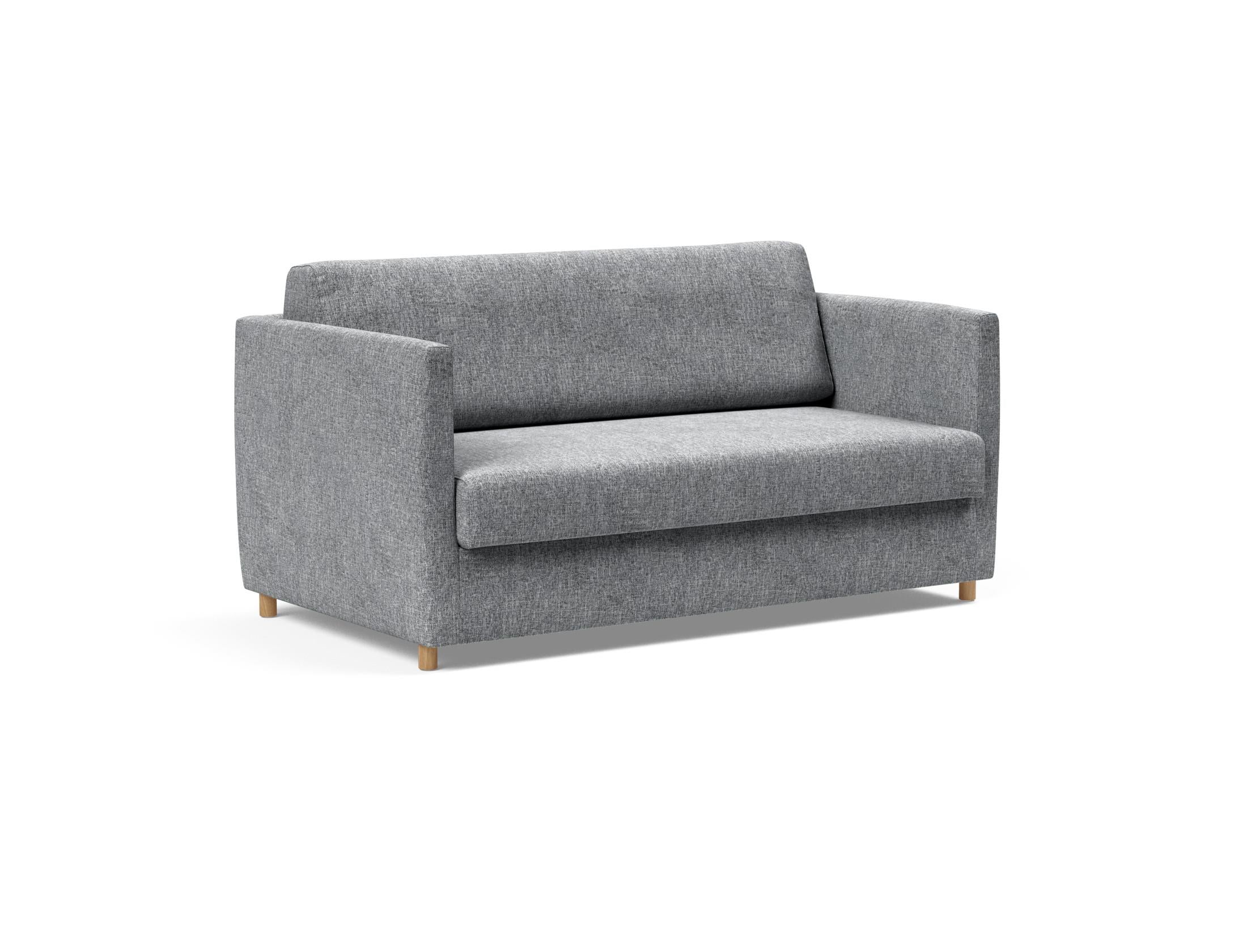 Olan Schlafsofa von Innovation Living: Elegantes, multifunktionales Design, ideal für kleine Räume – tagsüber Sofa, nachts gemütliches Bett.