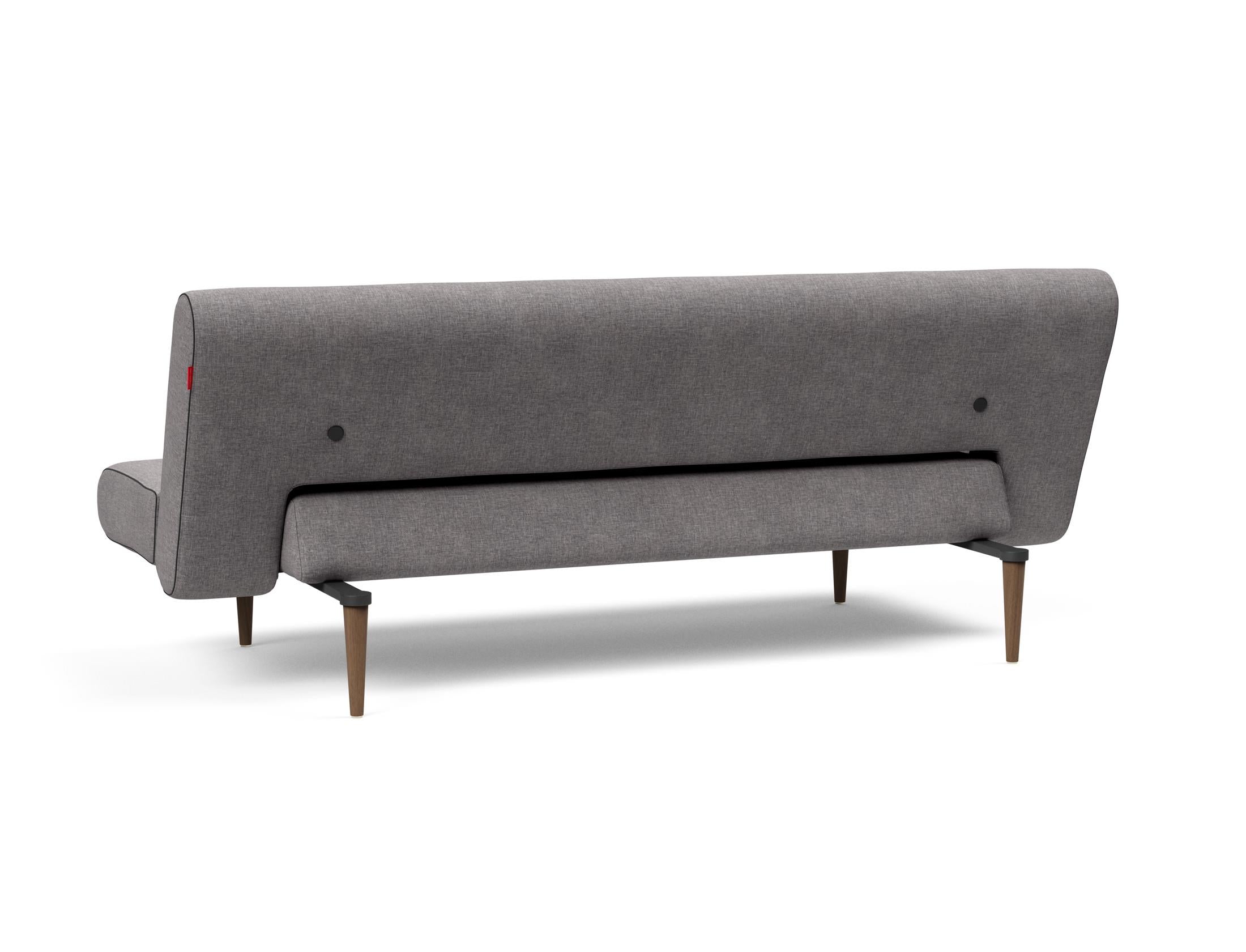 Das Unfurl Sofabett 120 von Innovation Living vereint modernes Design mit Funktionalität, perfekt für platzsparende Lösungen und Gästeübernachtungen.