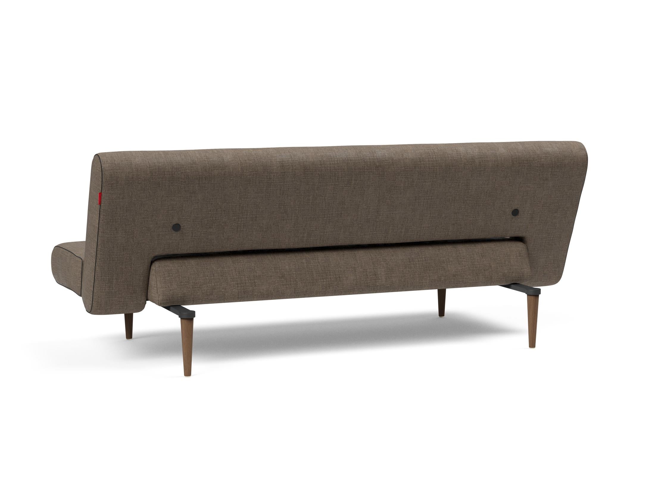 Das Unfurl Sofabett 120 von Innovation Living bietet stilvolle Flexibilität und hohen Schlafkomfort in kompaktem Design, ideal für kleine Räume.