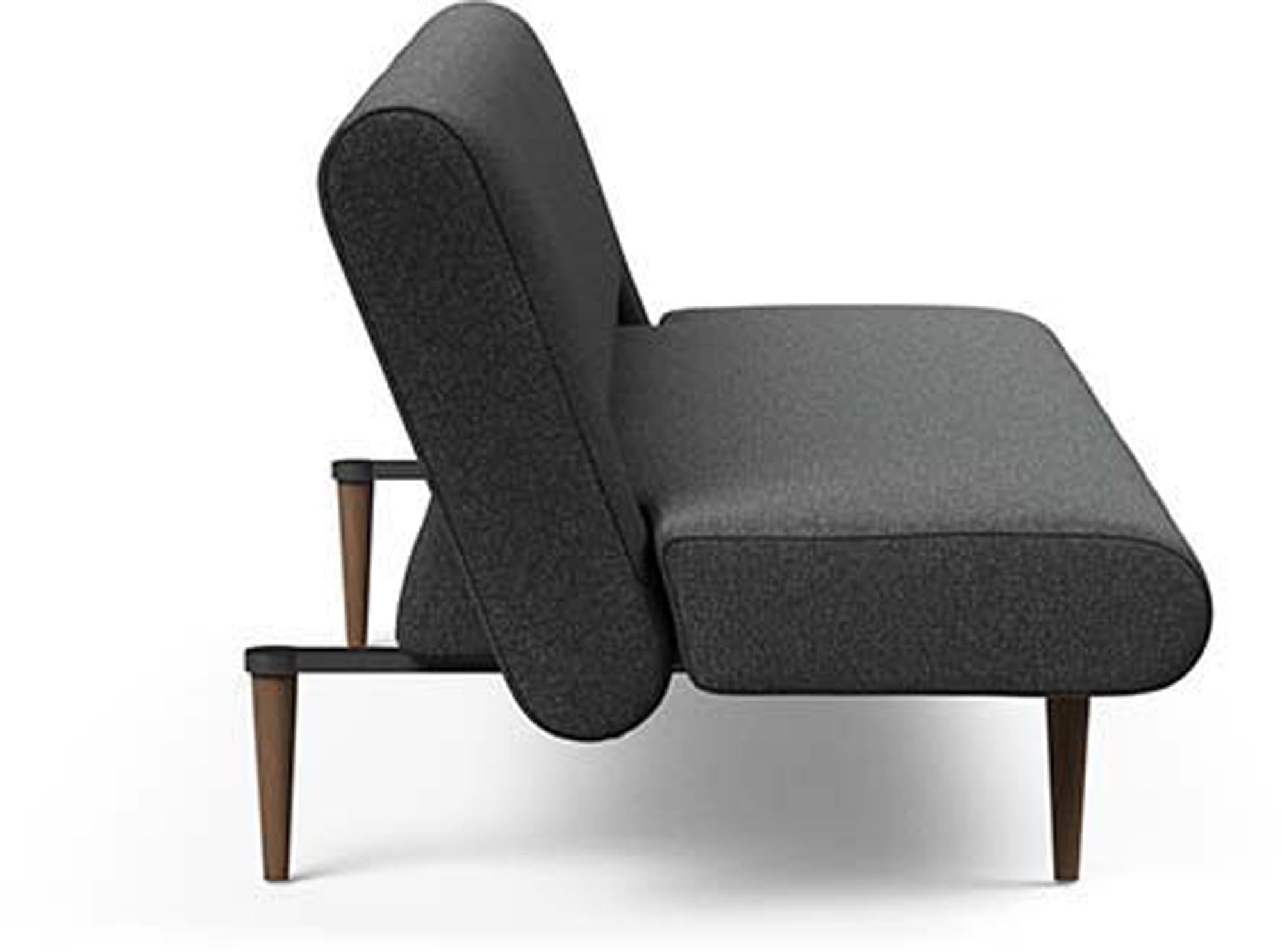 Das Unfurl Sofabett 120 von Innovation Living vereint modernes Design mit Funktionalität, perfekt für platzsparende Lösungen und Gästeübernachtungen.