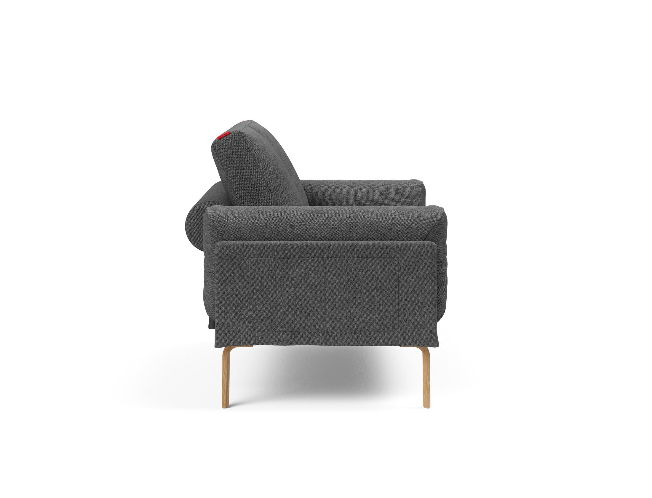 Entdecken Sie das Rollo Bow Klappsofa 80 von Innovation Living – ein flexibles Tagesbett, das modernes Design und höchsten Komfort für kleine Räume bietet.