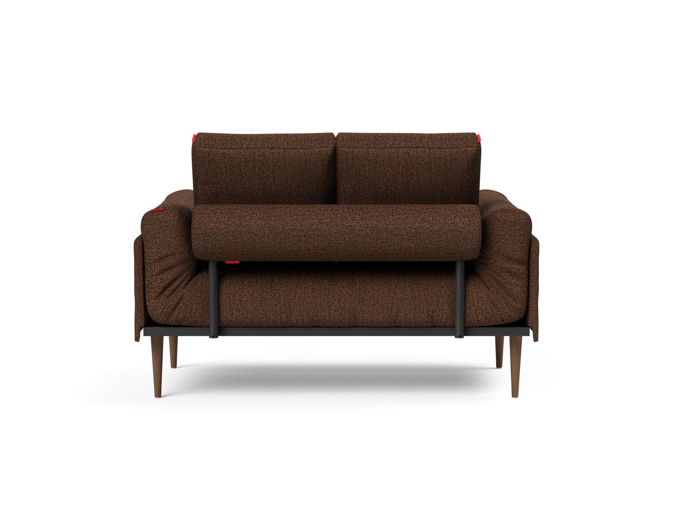 Entdecken Sie das Rollo Styletto Klappsofa 80 von Innovation Living – stilvolles Design trifft auf flexible Nutzung als Bettsofa.