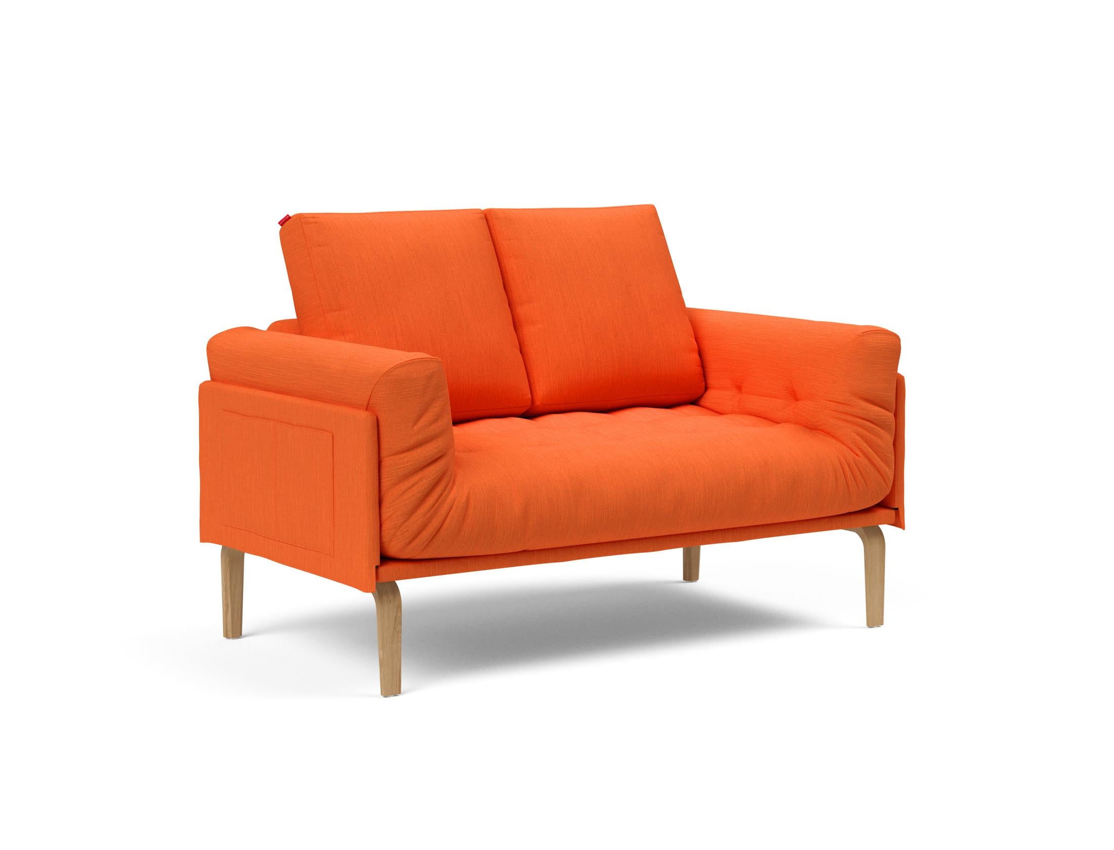 Entdecken Sie das Rollo Bow Klappsofa 80 von Innovation Living – ein flexibles Tagesbett, das modernes Design und höchsten Komfort für kleine Räume bietet.