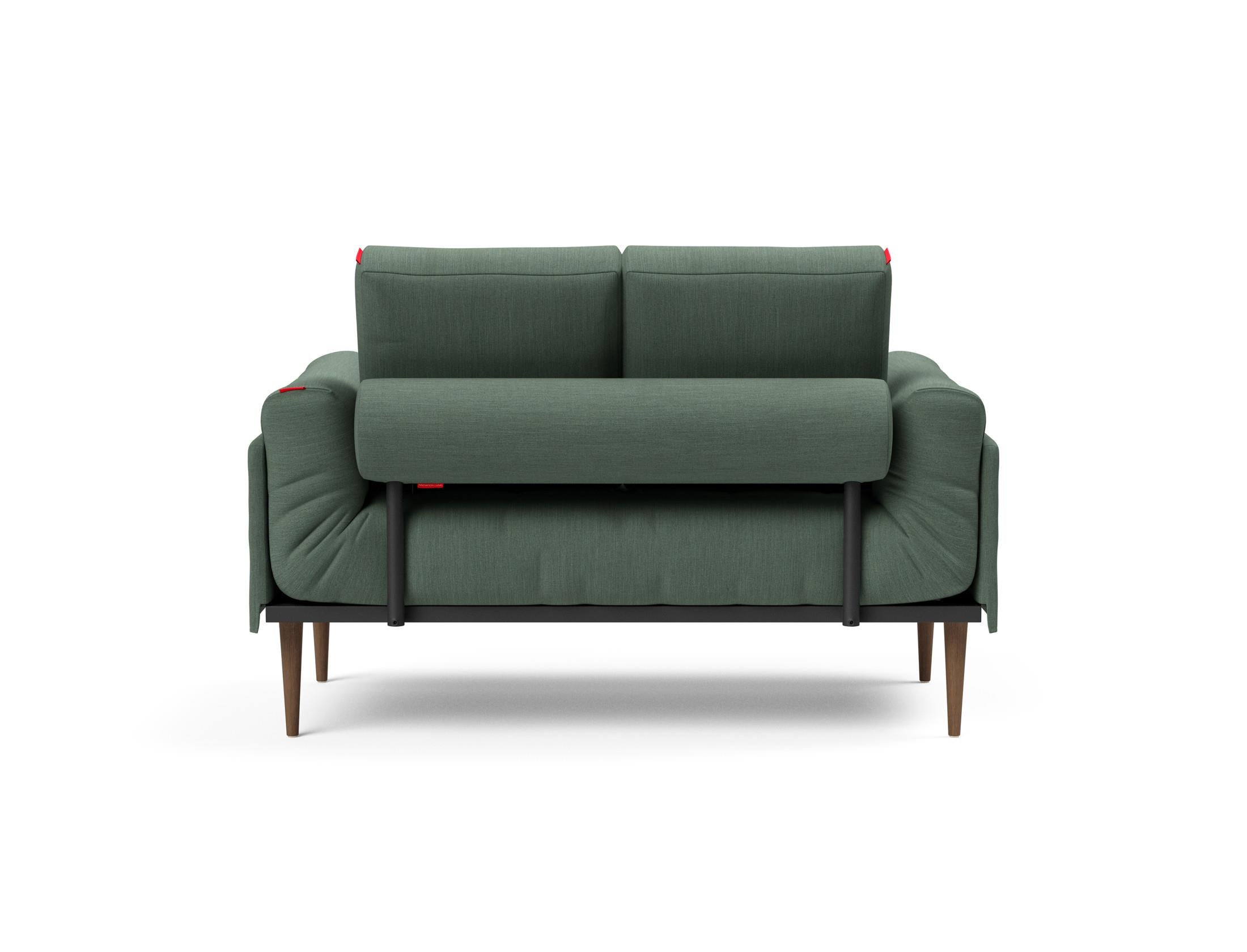 Entdecken Sie das Rollo Styletto Klappsofa 80 von Innovation Living – stilvolles Design trifft auf flexible Nutzung als Bettsofa.
