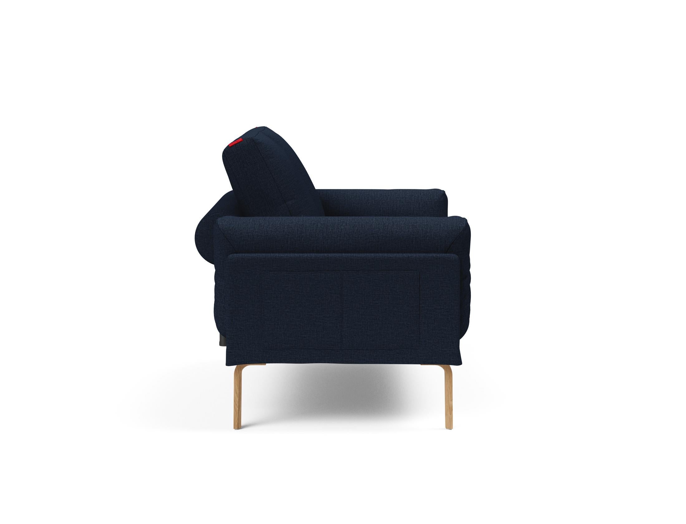 Erleben Sie das Rollo Bow Klappsofa 80 von Innovation Living – ein stilvolles Tagesbett, das Komfort und Funktionalität für kompakte Wohnräume vereint.